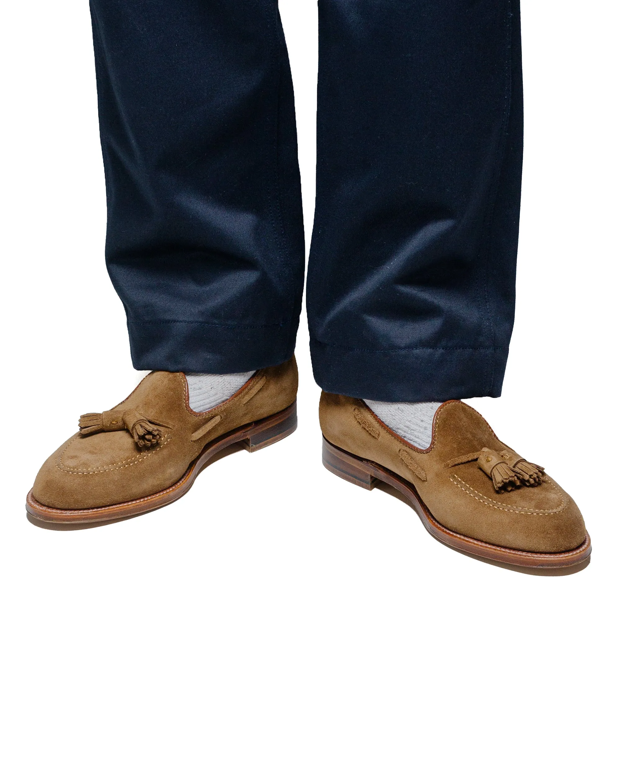 Alden Tassel Loafer Snuff Suede 3403 Meal Go