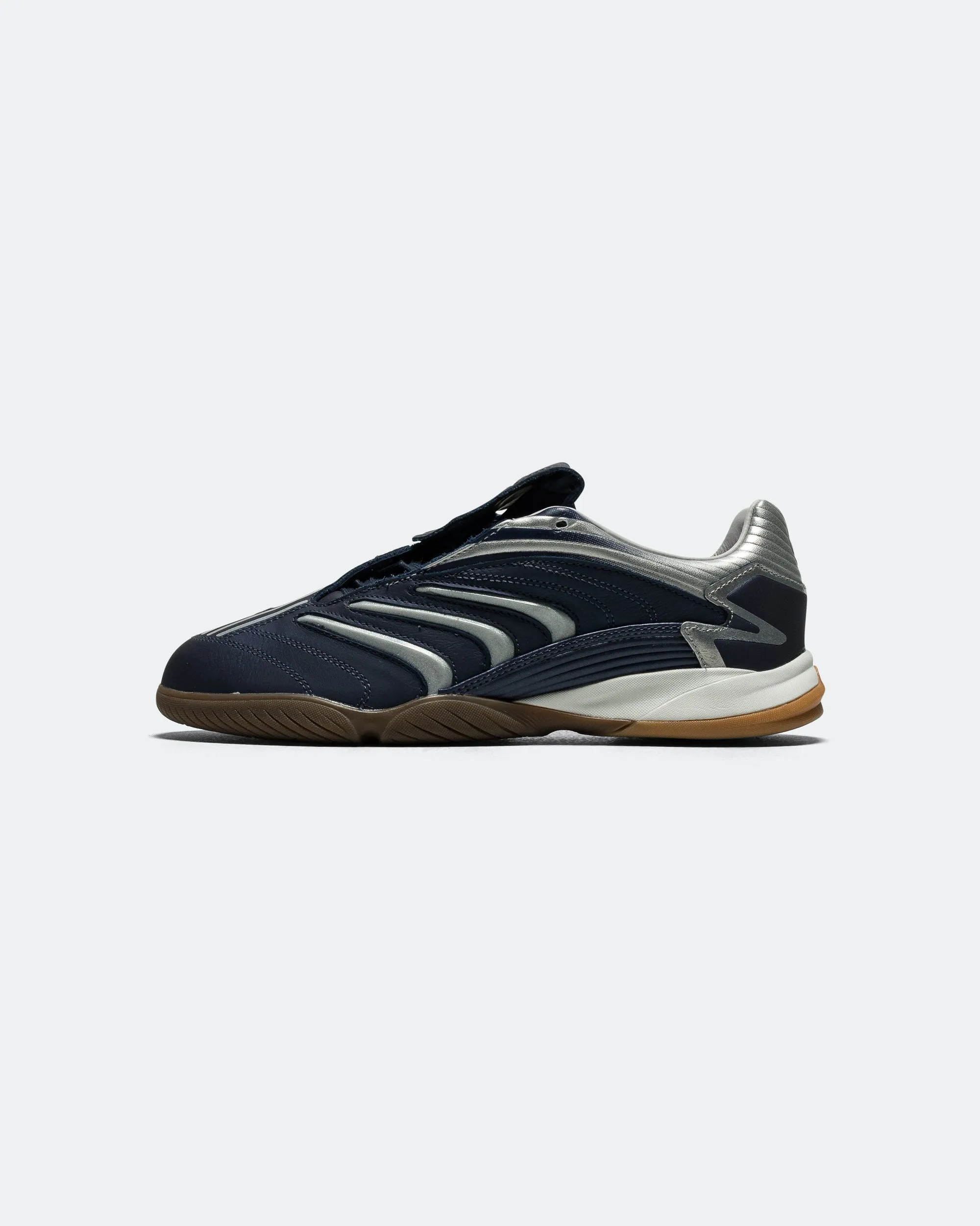 Predator Sala - Navy/Silver Metallic-Gum Impact Dispersion Layers Water Resistant Weave