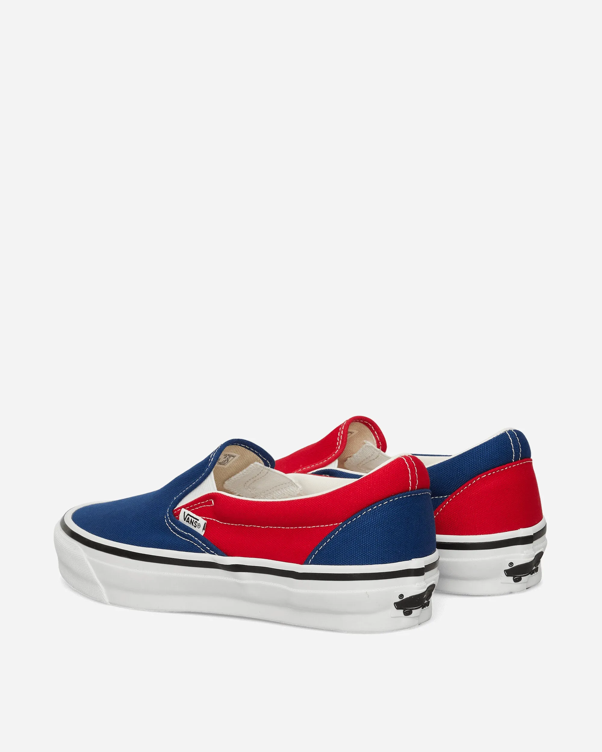 Engineered Garments Slip-On 98 Sneakers Red / Navy Soft   leather