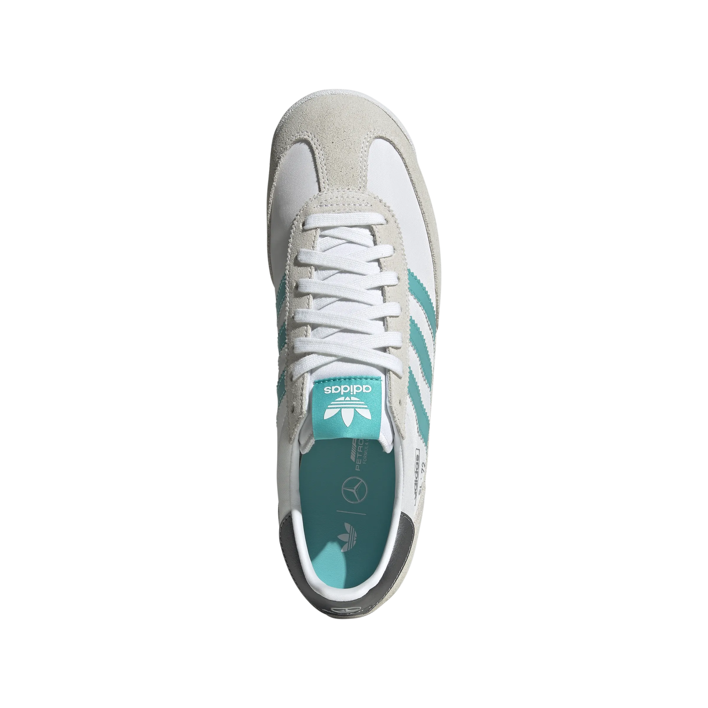 TPU Midsole   Mercedes AMG Petronas F1 Team SL 72 RS 'Cloud White Semi Mint Rush'