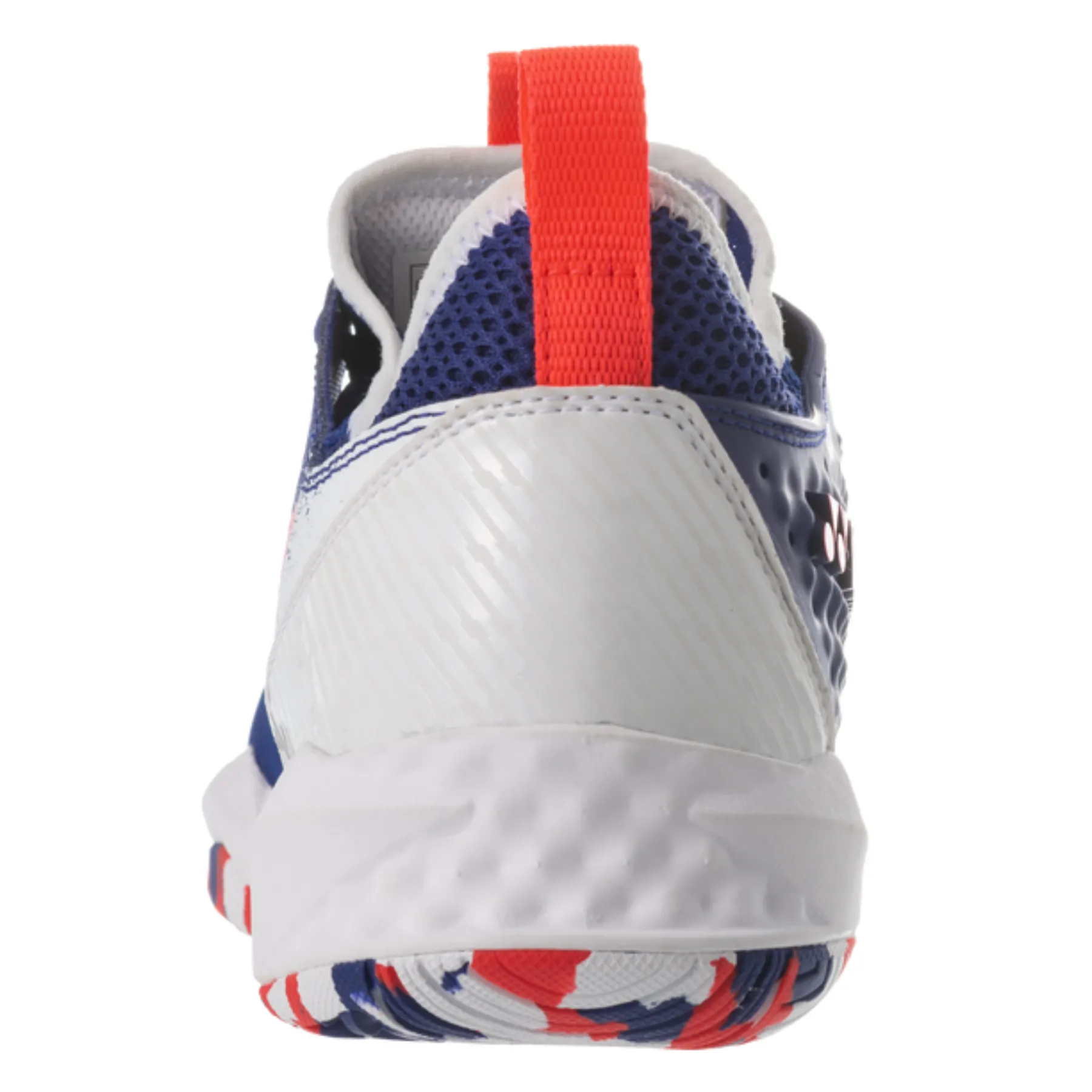 Yonex  2022 Fusion Rev 4 Mens All Court Tennis Shoes - White/Royal Blue Flex support