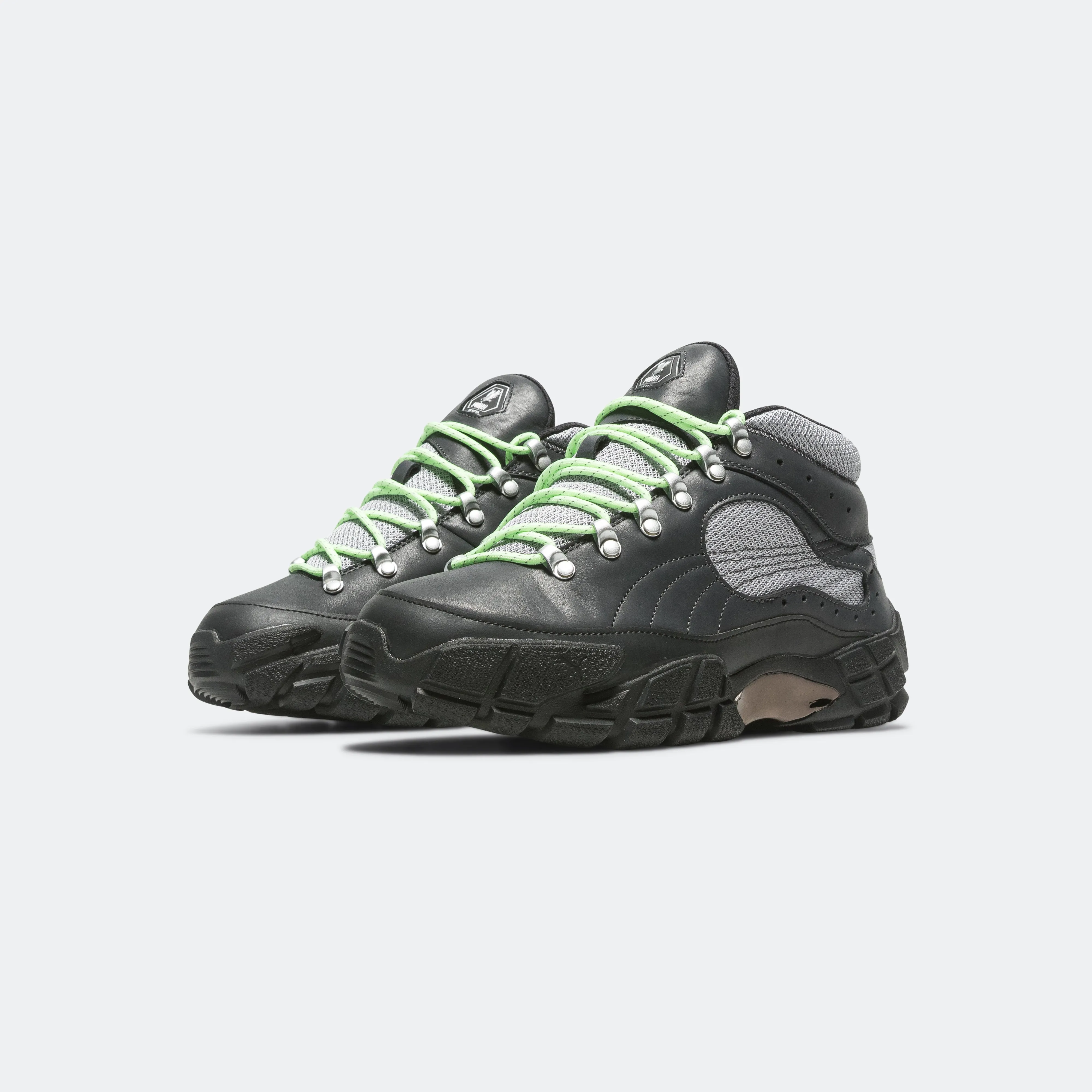 Skope Mid x SKEPTA - Flat Dark Grey/Puma Silver Long Travel Iconic support