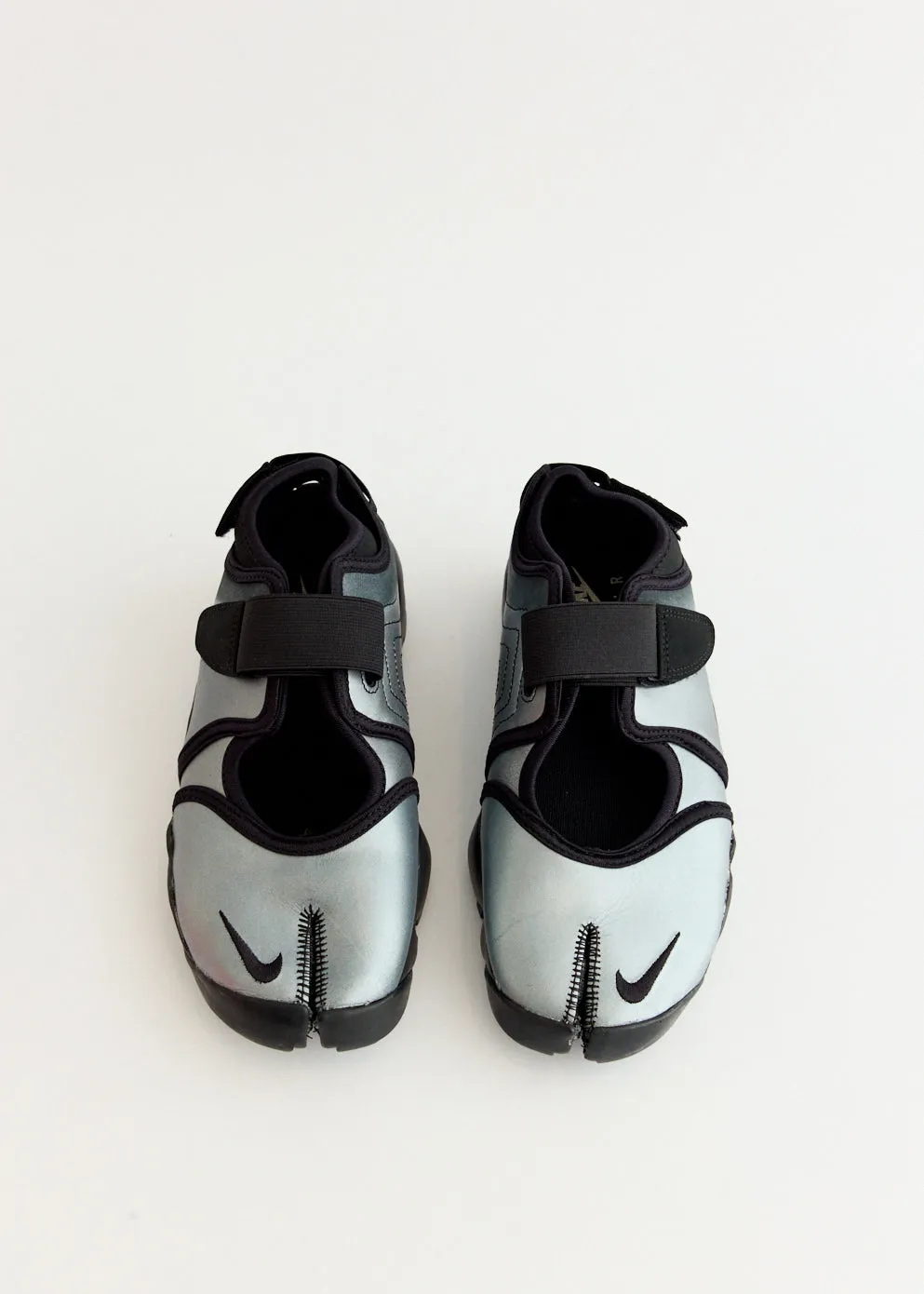 Roomie Fit Pure Motion Women's Air Rift Breathe 'Metallic Silver Black' Sneakers