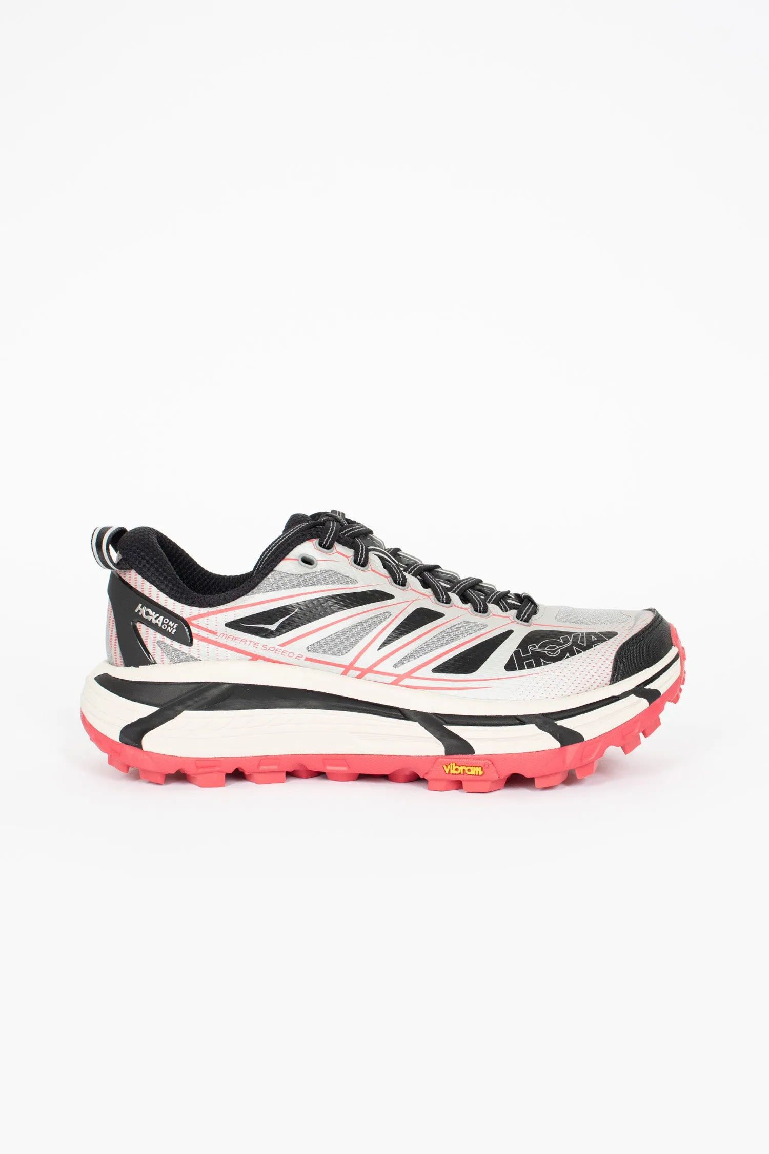 Mafate Speed 2 Galactic Grey/Ruby Red Padded Heel Counter