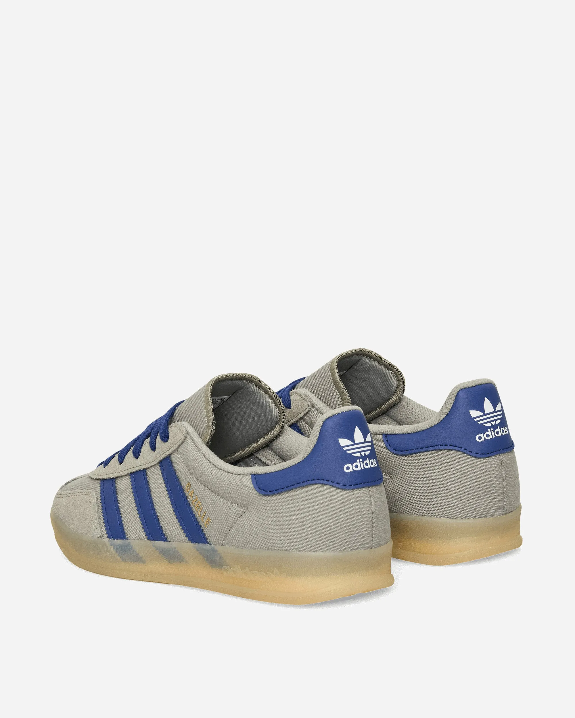Gazelle Indoor Sneakers Silver Pebble / Victory Blue Everyday Look Outdoor Day