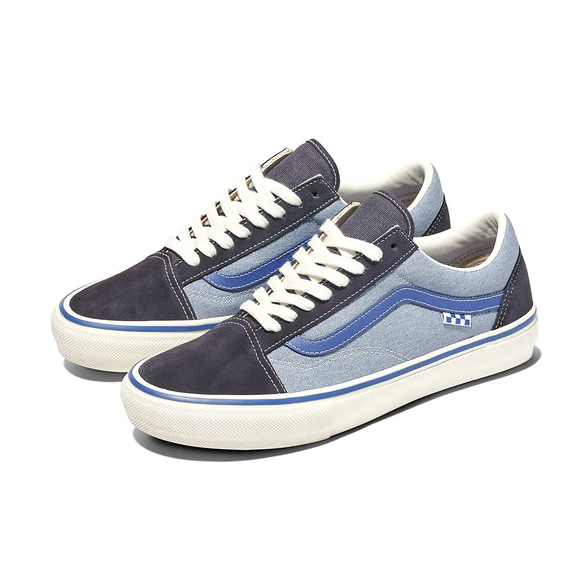   Elijah Berle Skate Old Skool 'Dusty Blue' Run Around