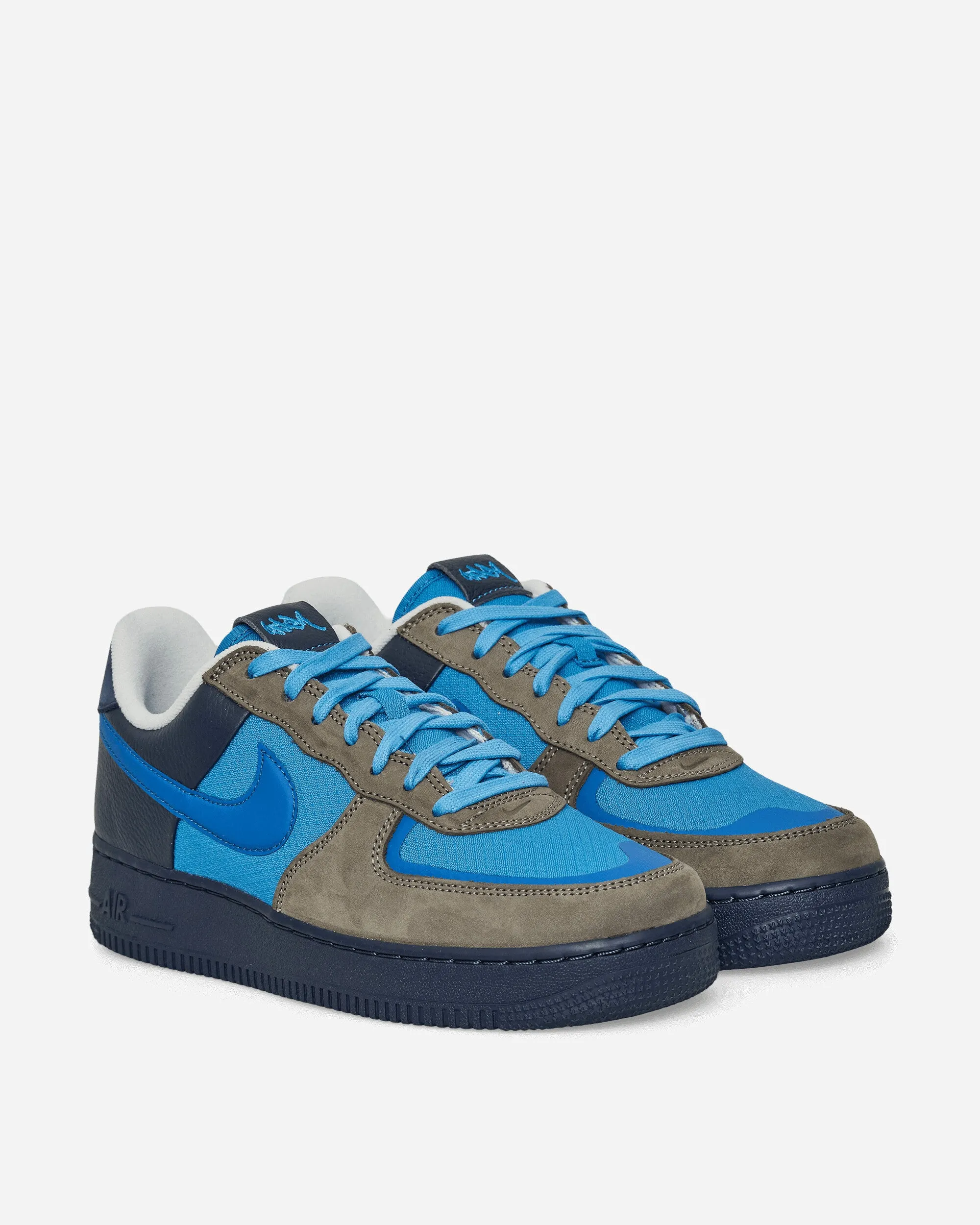 Stash Air Force 1 Low Sneakers Soft Grey / Harbor Blue Pure Movement City Adventure