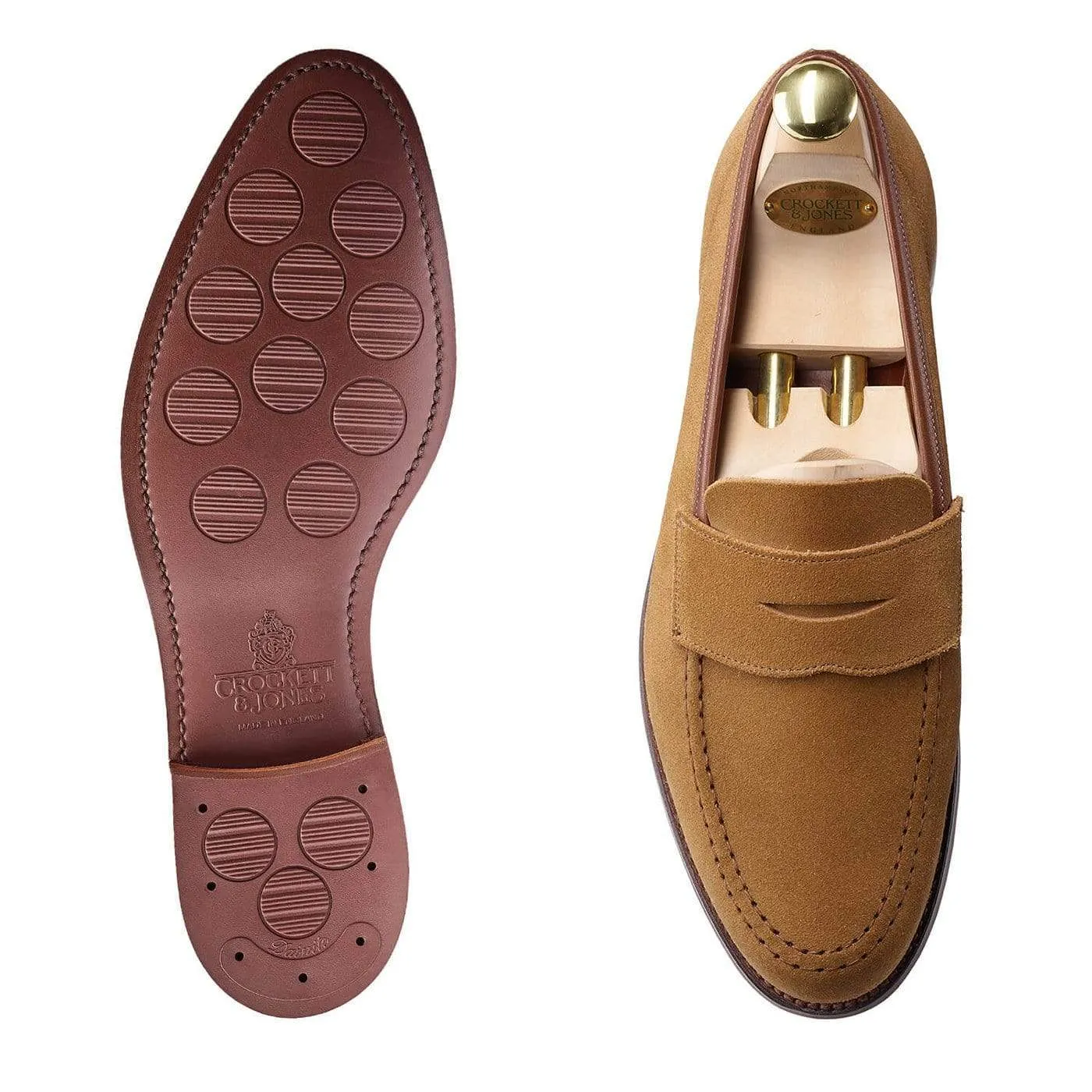 Harvard 2 Camel Suede Well   Made Monochrome Style