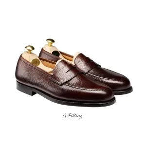 Boston Dark Brown Country Calf Grain (G Fitting) Evening Glow