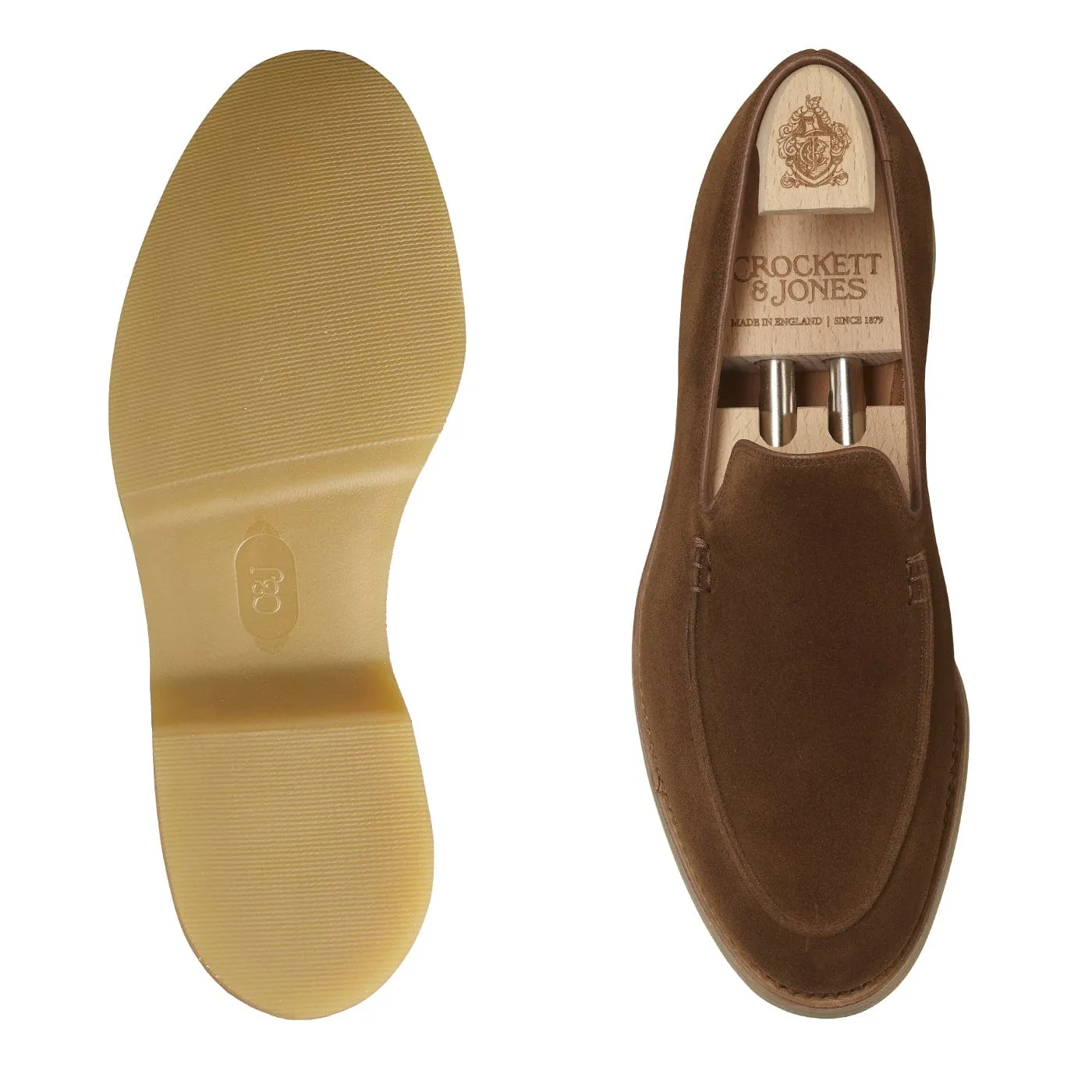 Salcombe 2 Snuff Suede Premium Comfort