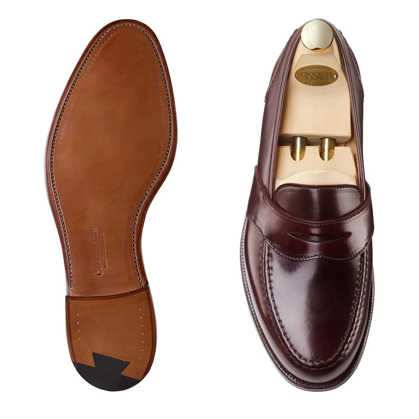 Yale Burgundy Cordovan Minimalist Summer Wear