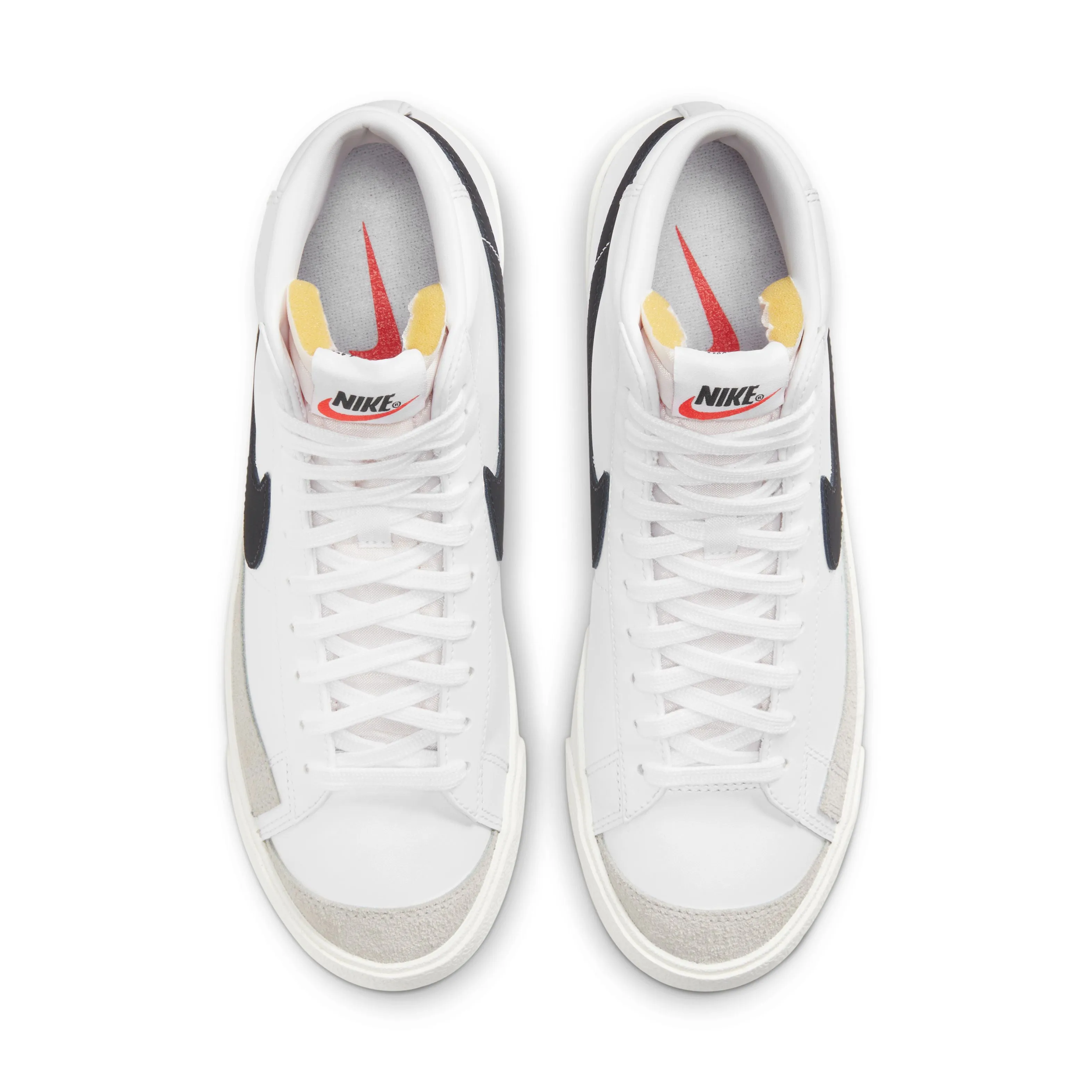 Blazer Mid '77 Vintage 'White Black' Support Foam Structured chic