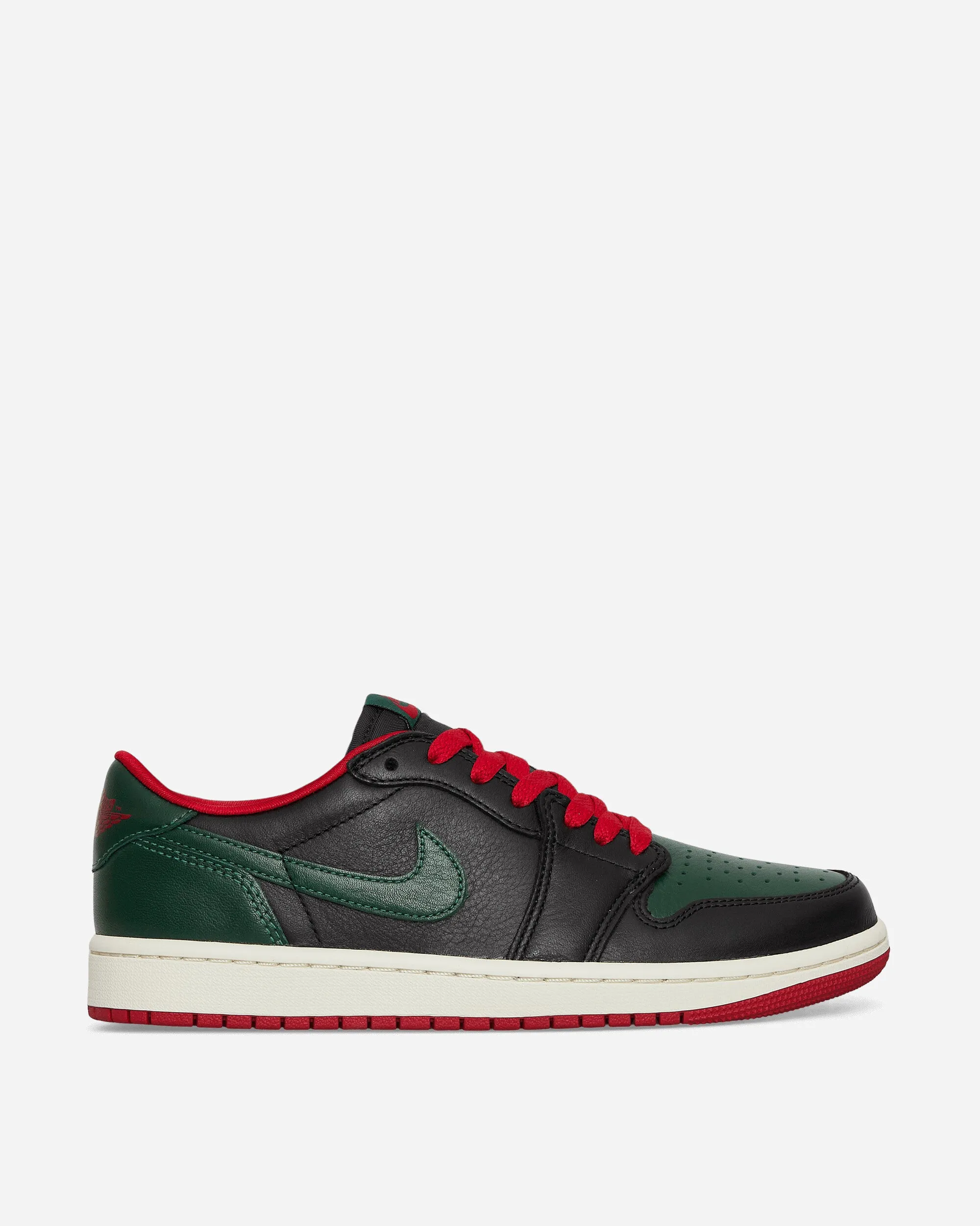 Dynamic Style Women's Air Jordan 1 Retro Low OG Sneakers Black / Gorge Green