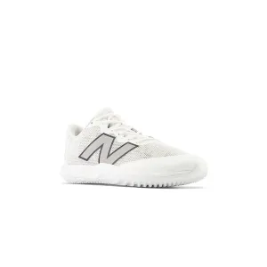 Slip On New Balance Men's FuelCell 4040 V7 Turf Baseball Shoes - Optic White / Rain Cloud - T4040W7