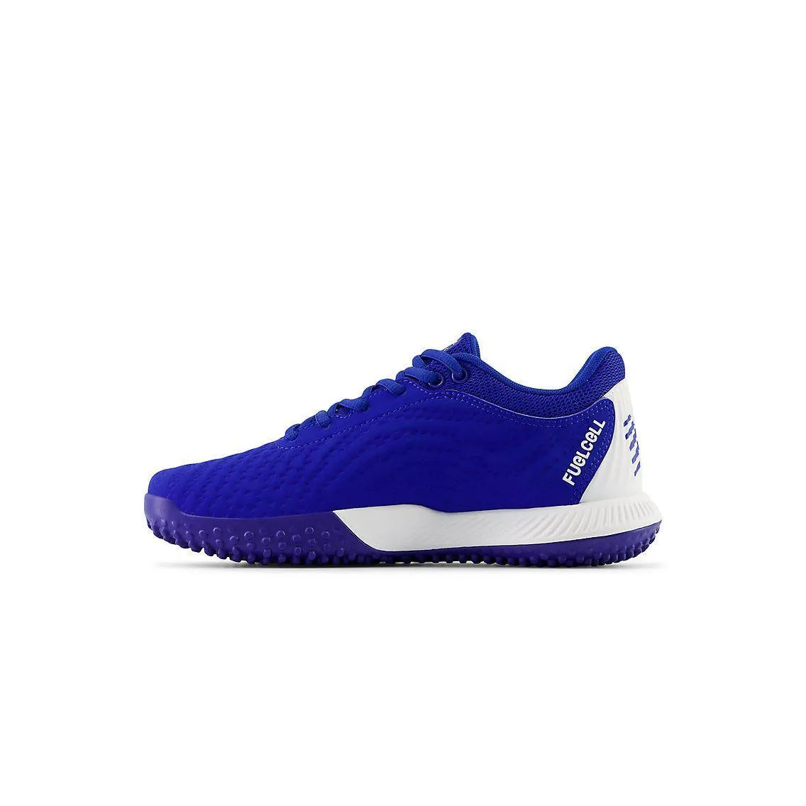 New Balance Women's FuelCell FUSE v4 Turf Trainer Softball Shoes - Team Royal/Optic White - STFUSEB4 Minimal Weight