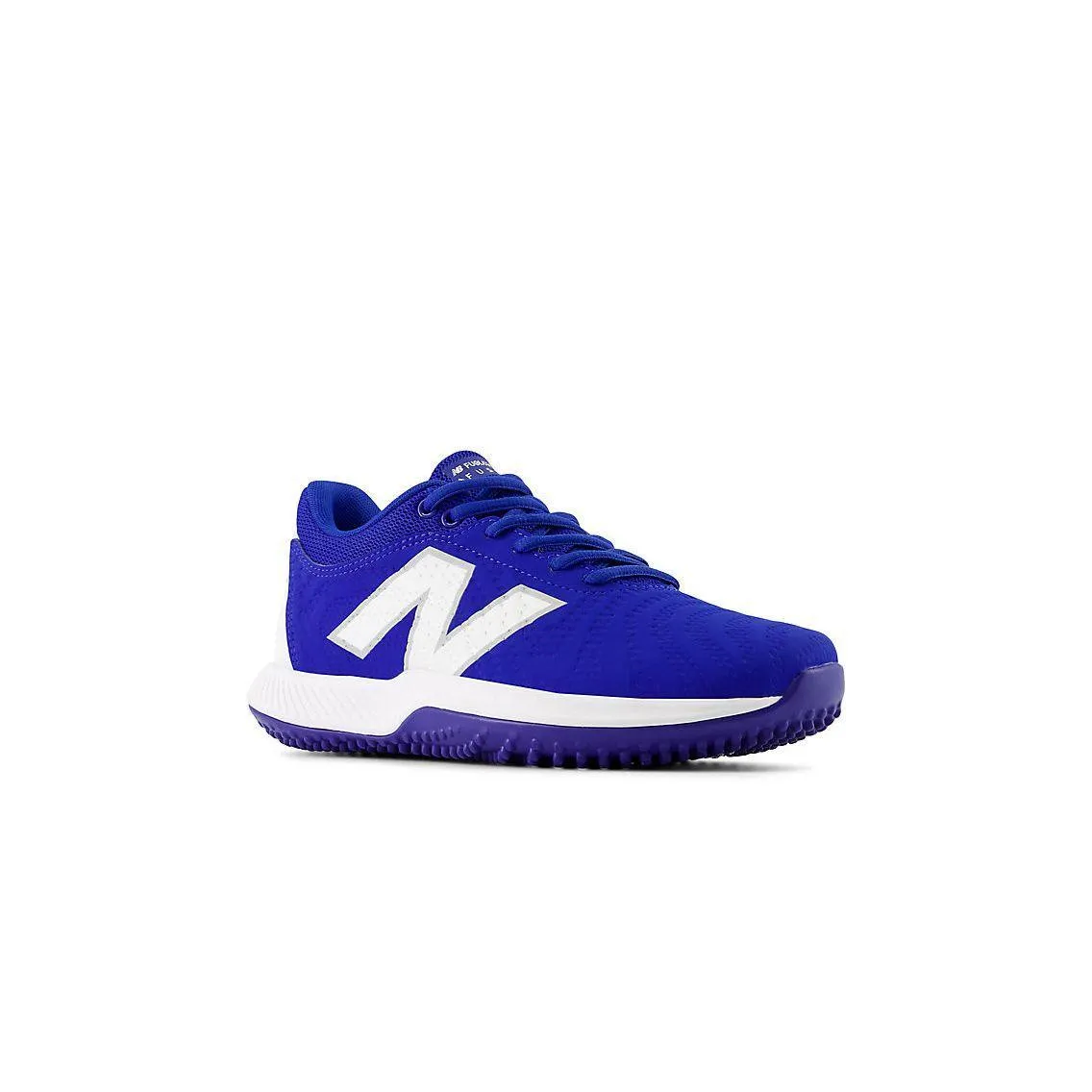 New Balance Women's FuelCell FUSE v4 Turf Trainer Softball Shoes - Team Royal/Optic White - STFUSEB4 foldable