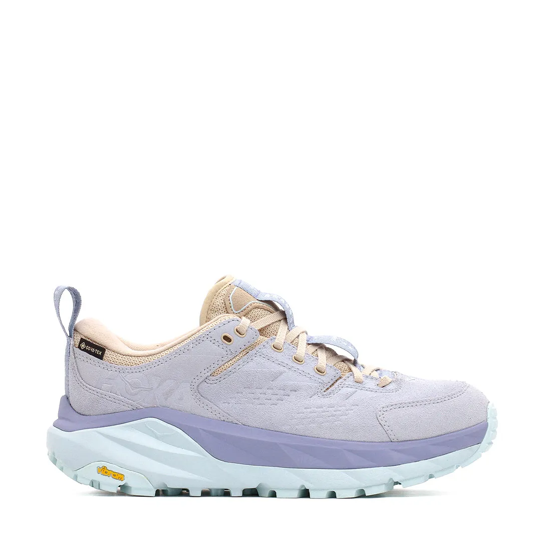 Subtle Line Walk Ready Comfort Hoka One One Men Kaha Low GTX Gore-Tex Mental Health Arctic Ice Purple Impression 1126852-AIPI