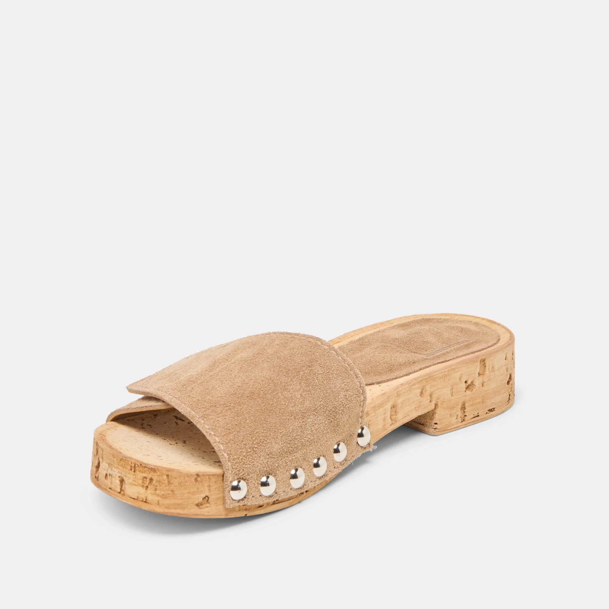 Foot Protection Eva Midsole SANDY SANDALS TAUPE SUEDE