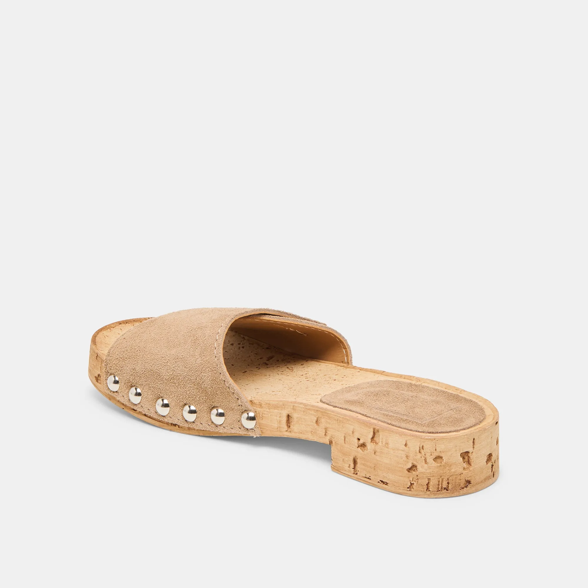 SANDY SANDALS TAUPE SUEDE Casual Sandals Comfortable Flats