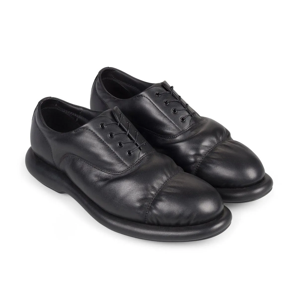 Work Break Wind Path   Martine Rose Wmns Oxford 'Black Leather'