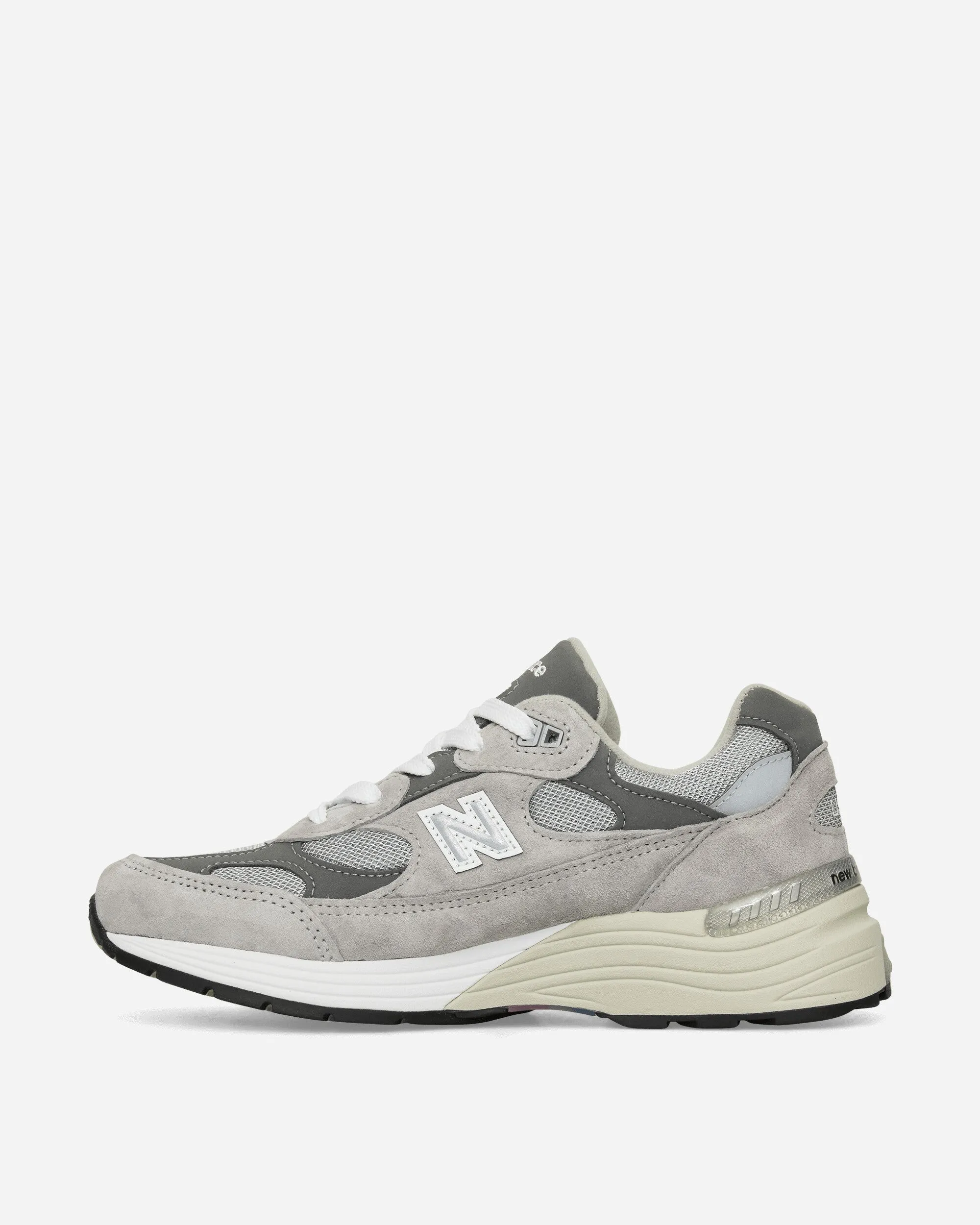 Simple Build Made in USA 992 Core Sneakers Grey / Silver Metallic