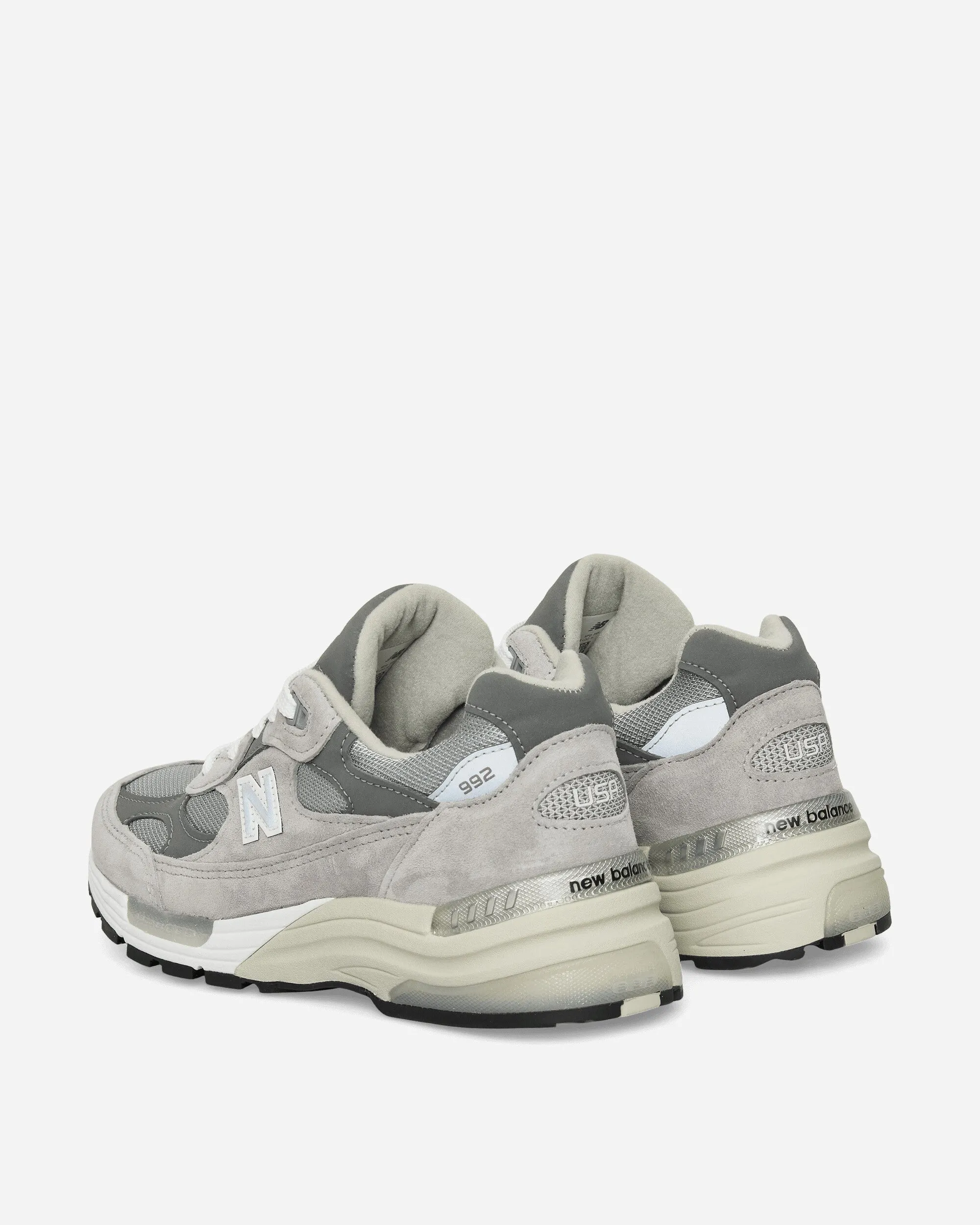Made in USA 992 Core Sneakers Grey / Silver Metallic Subtle tone