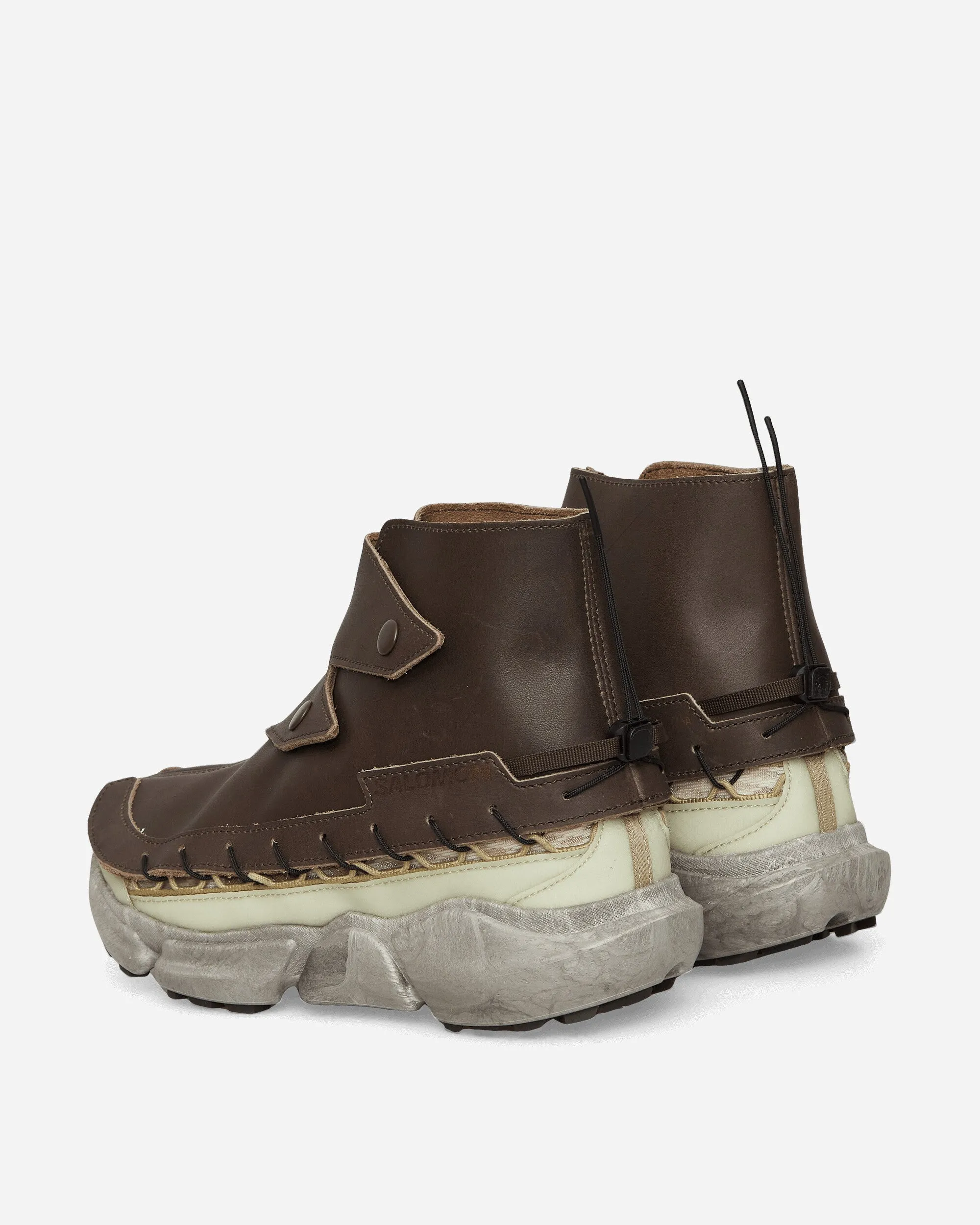 Salomon Skor Sneakers Sand / Alfalfa / Slate Green Stretch fit