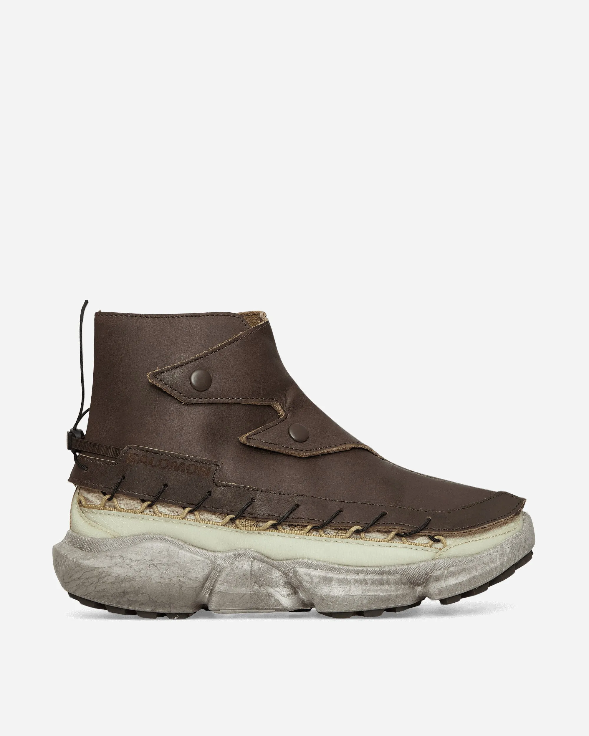 Salomon Skor Sneakers Sand / Alfalfa / Slate Green Faux Leather