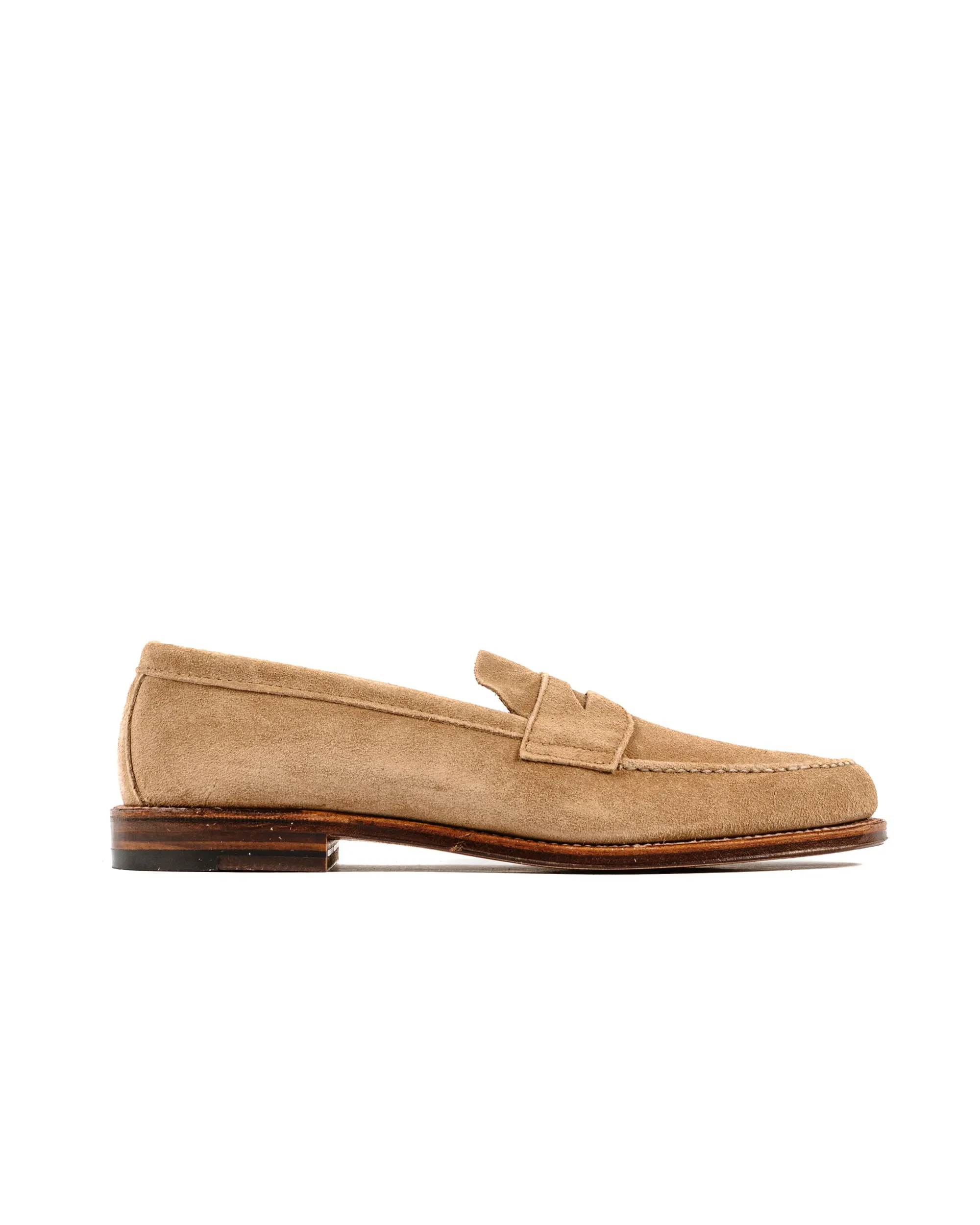 Alden Unlined Leisure Handsewn Tan Suede 6244F Zip Up Ready Wear