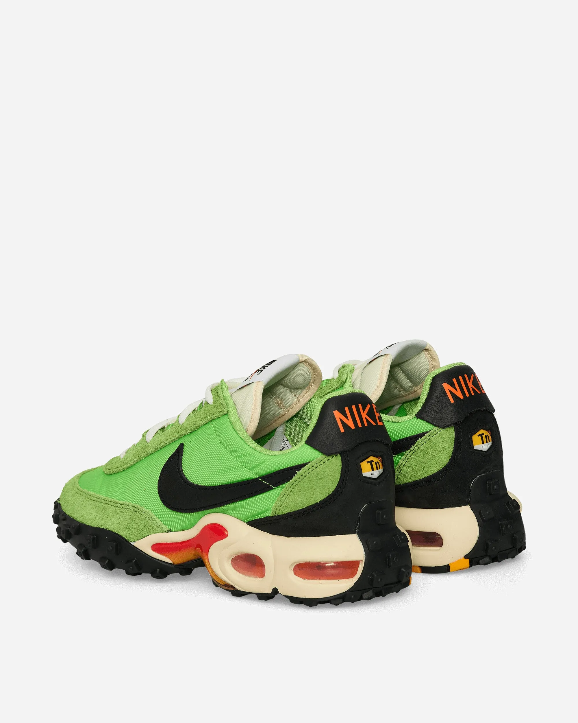 Comfortable Feeling Air Max Waffle Sneakers Action Green / Black