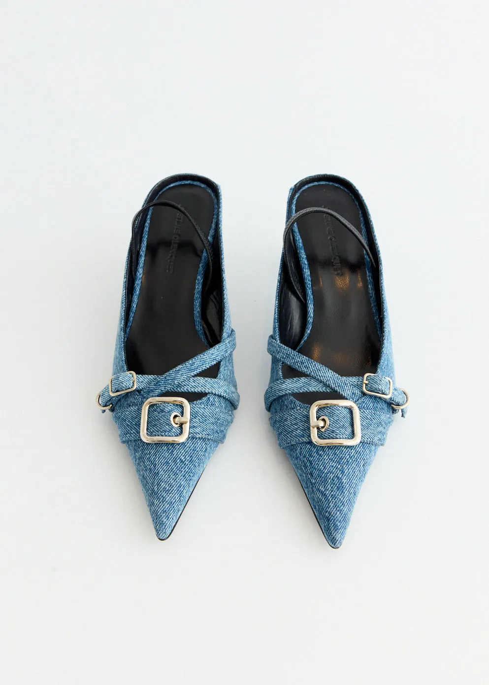 Joan Slingbacks Flat Outsole Daily Street