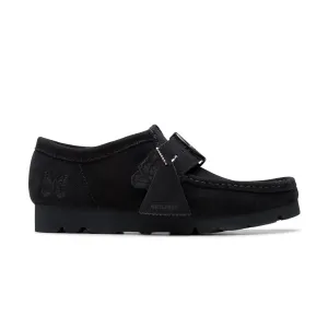   NEEDLES Walla Strap Low 'Black Suede' Lace   Up