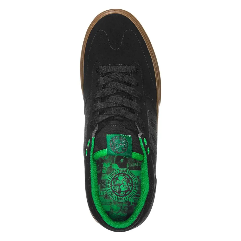 Etnies x Dig Windrow Vulc - Black/Green/Gum Family Pace