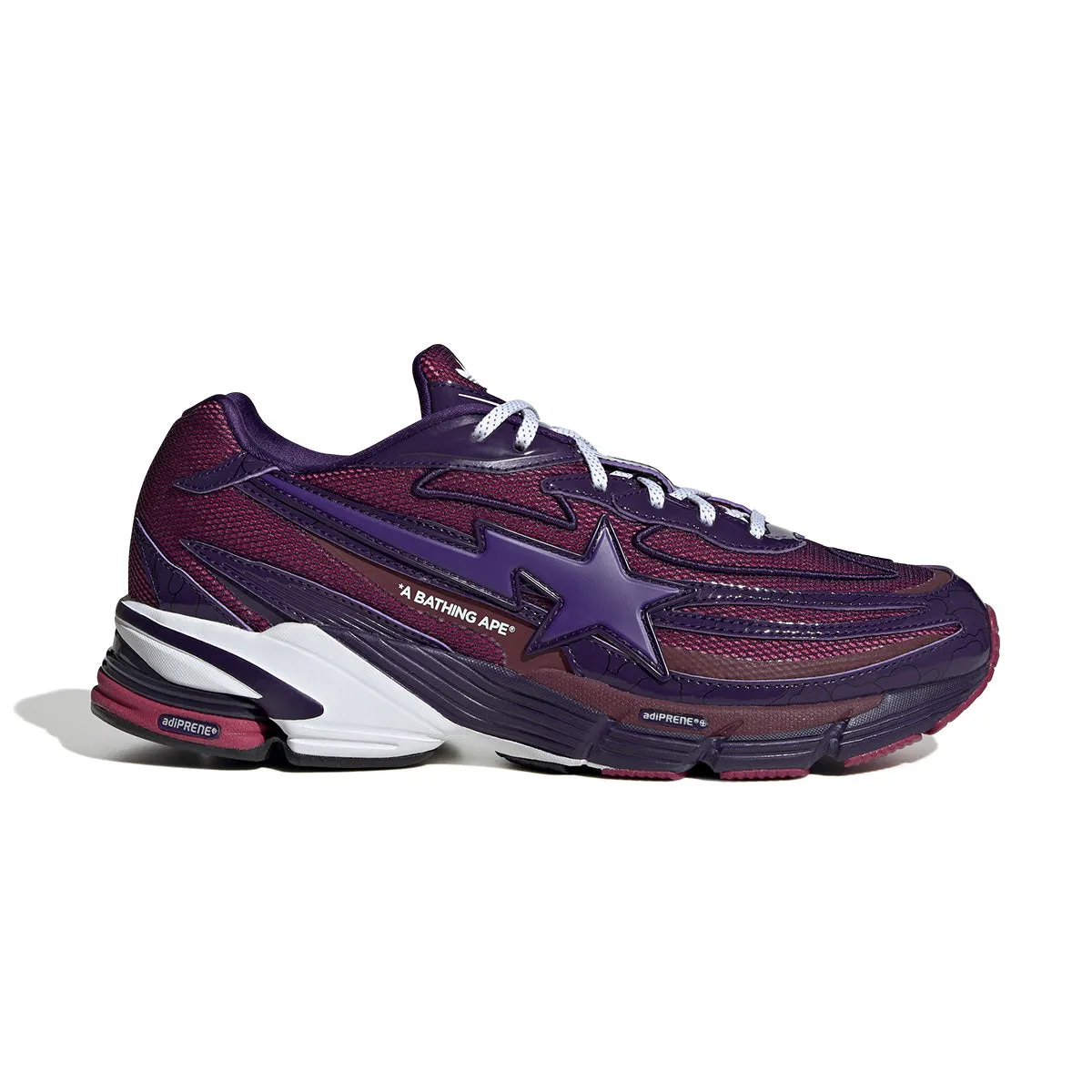 Square Toe   Bape Orketro 'Dark Purple'
