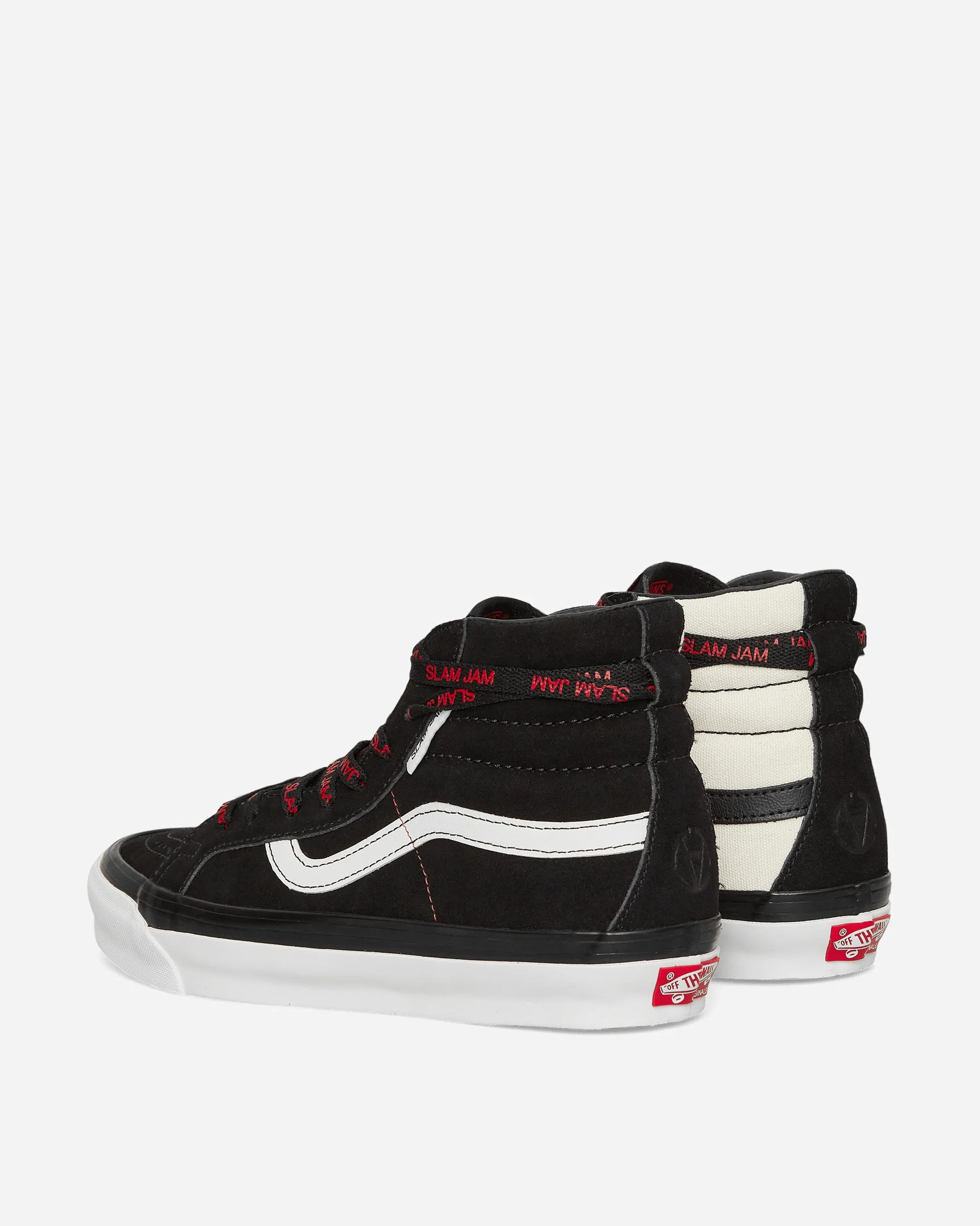 Goal Step Silver Glow Slam Jam OG SK8-Hi LX Sneakers Black