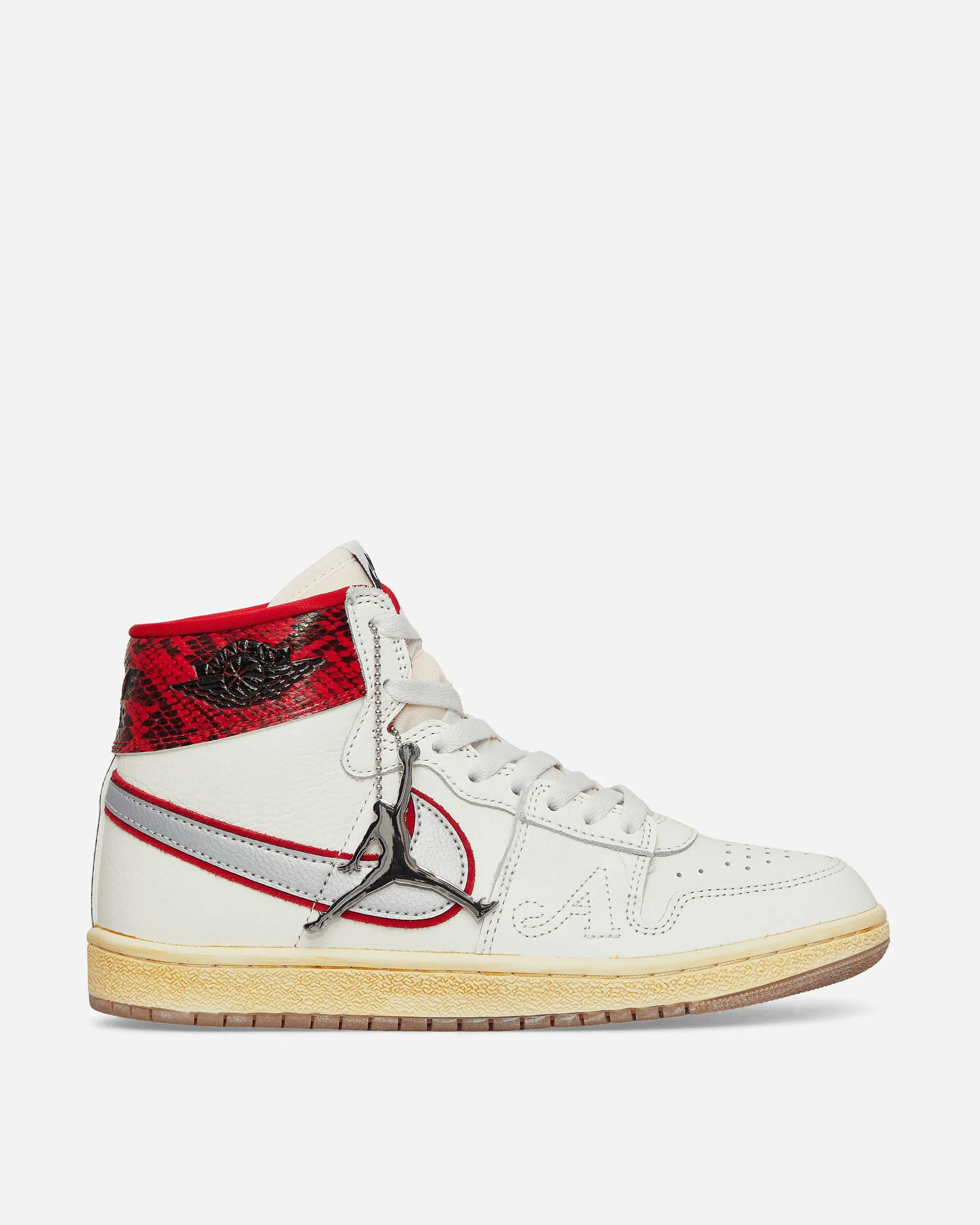 espadrilles Soft Leather Awake NY Air Ship Sneakers Sail / University Red