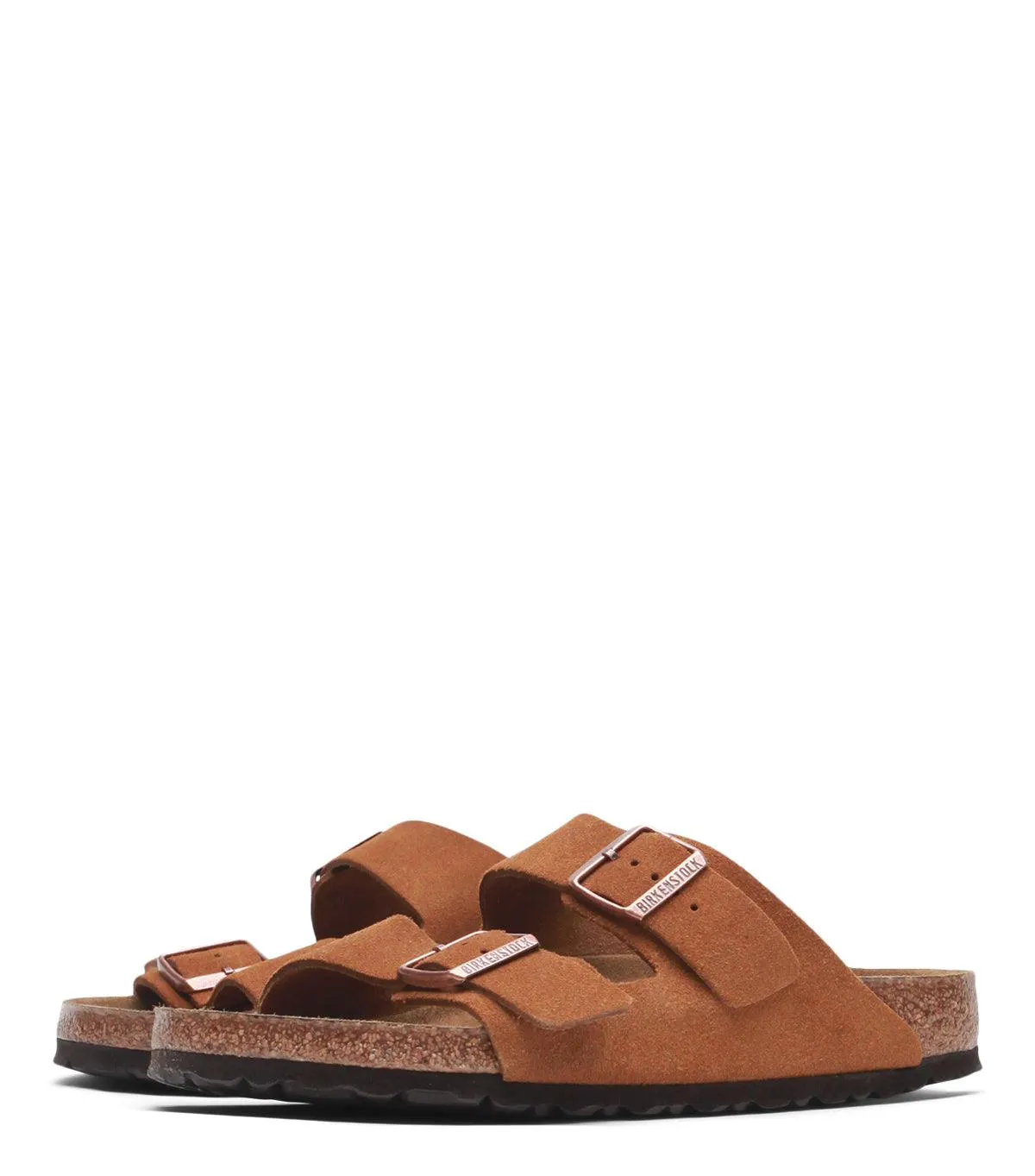 hardest most luxurious Birkenstock Arizona Soft Footbed Suede Mink