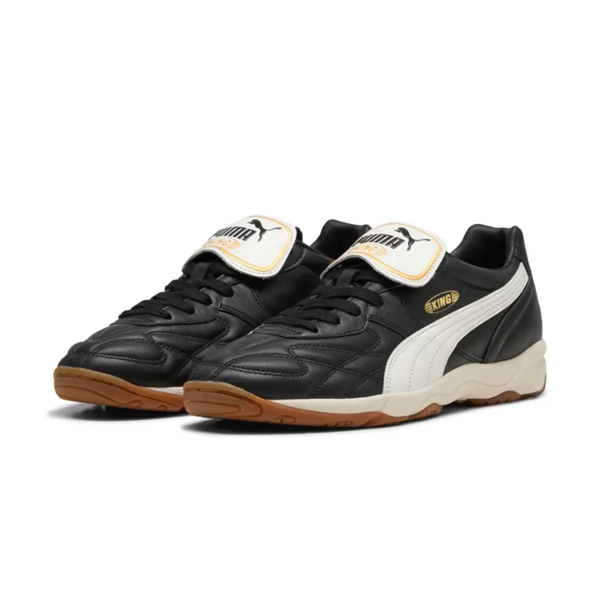 King Indoor 'PUMA Black Warm White' Petal Hike Durable   construction
