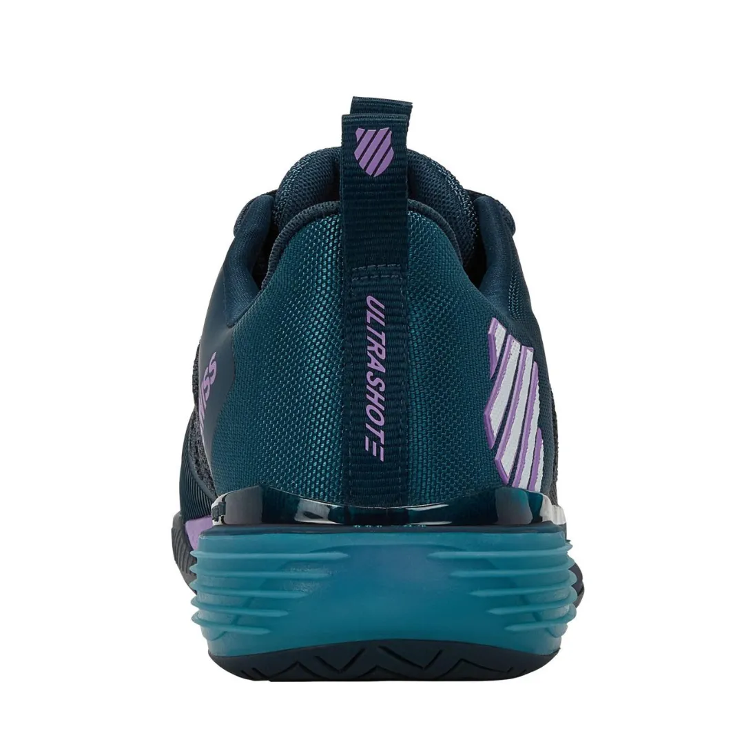 K Swiss Ultrashot 3 AC Men Tennis Shoes - Reflecting/Blue/Amethyst Comfort Design