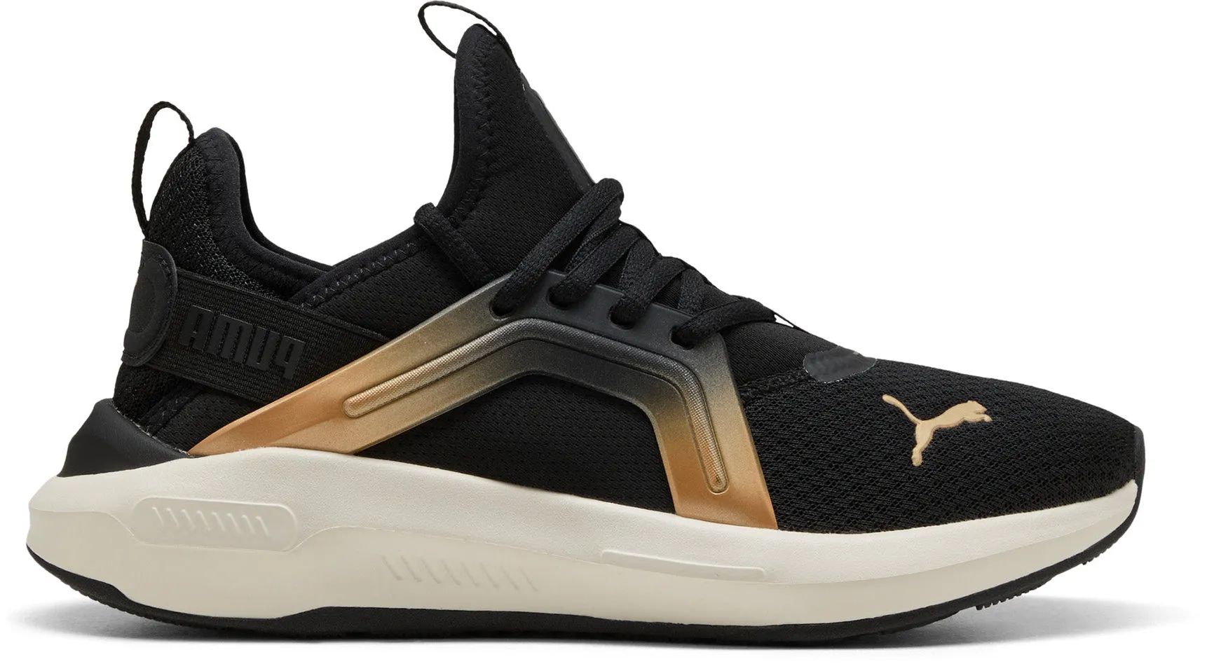 Retro-inspired silhouette Hydrophobic Upper Coating Softride Enzo 5 Metallic Women's Sportswear Shoes