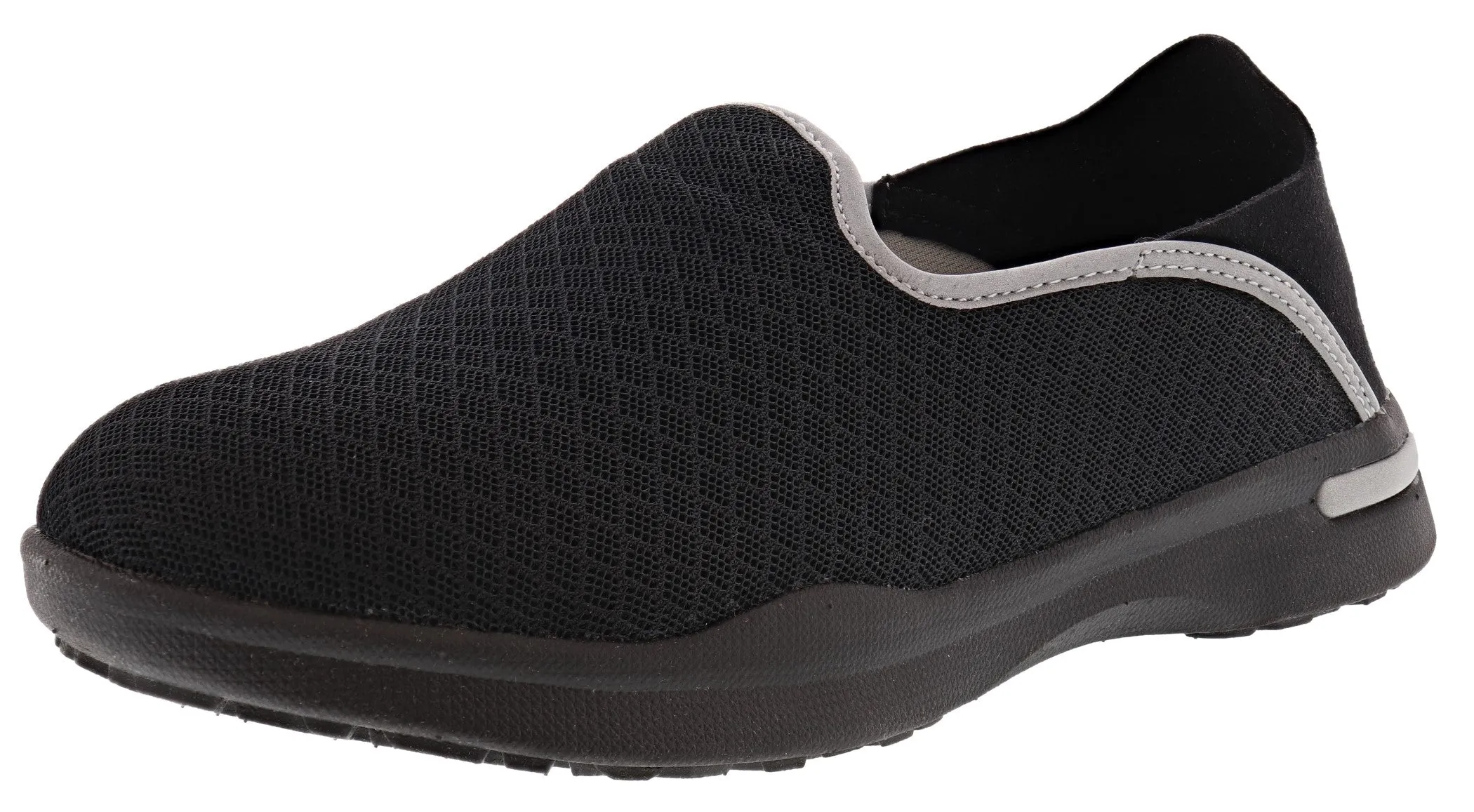 Softwalk Women's Simba Slip On Walking Shoes Classic Lines Short Distance