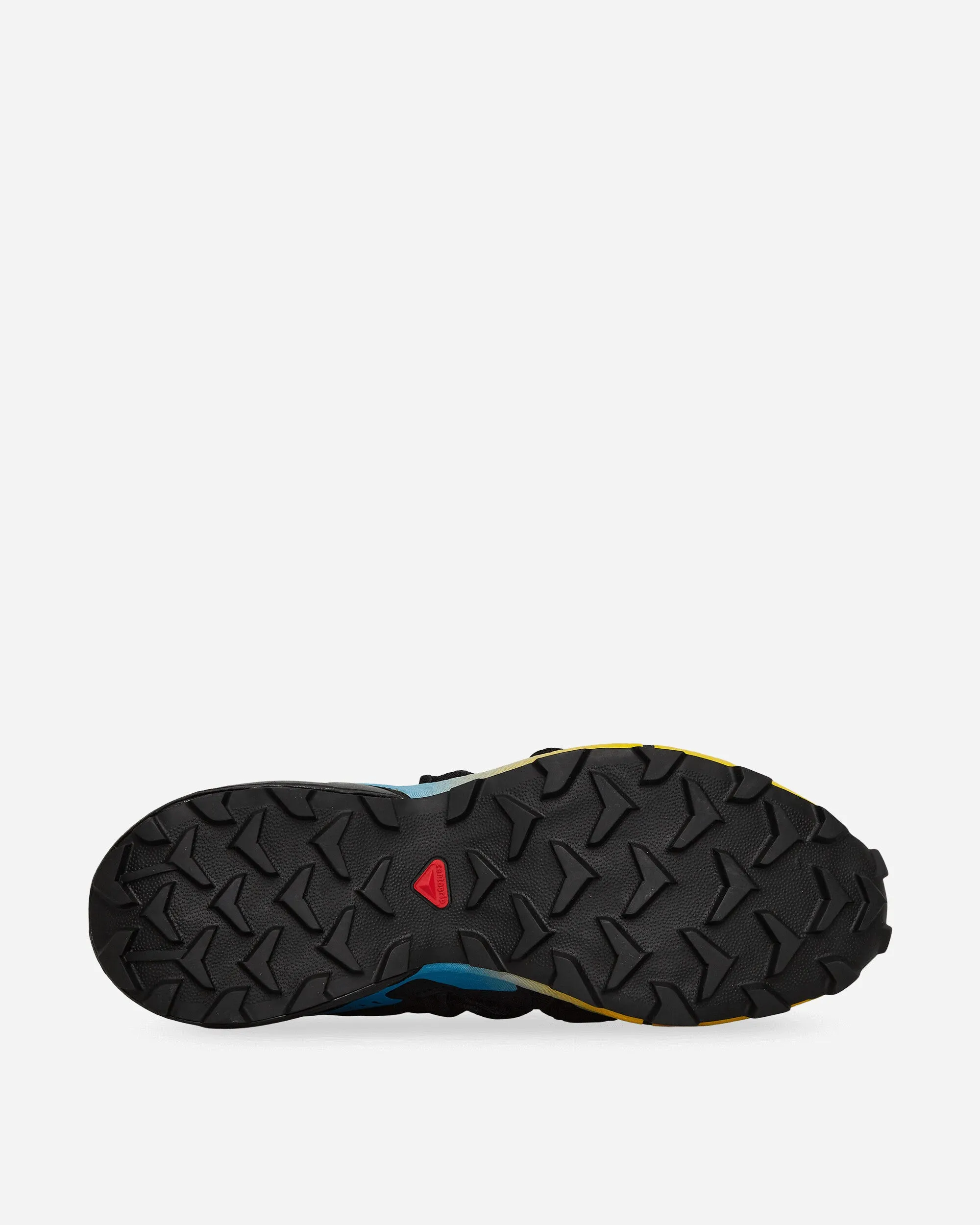 Y/Project Speedcross 3 Sneakers Black / Lemon / Transcend Blue Elastic laces