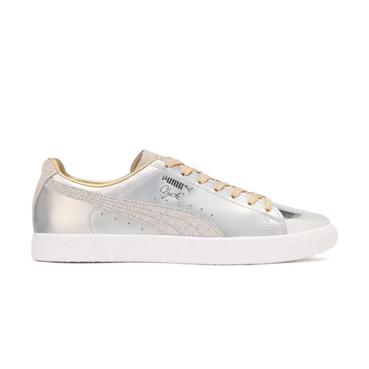 Foot Relief   Sorayama Clyde 'Silver Gold'