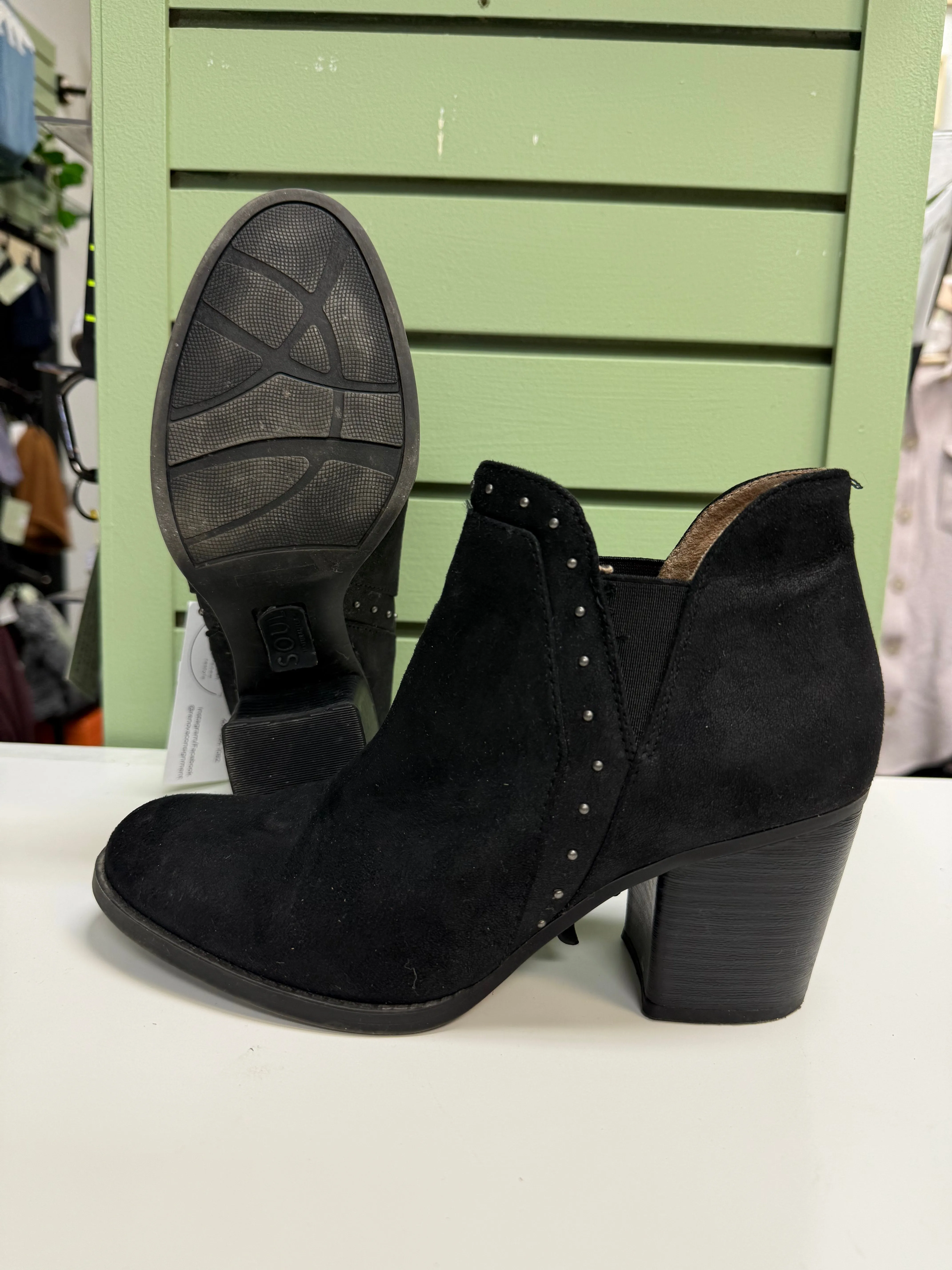 Supportive sole Moisture   Wicking Soul Naturalizer Heeled Boots (Womens 8.5)