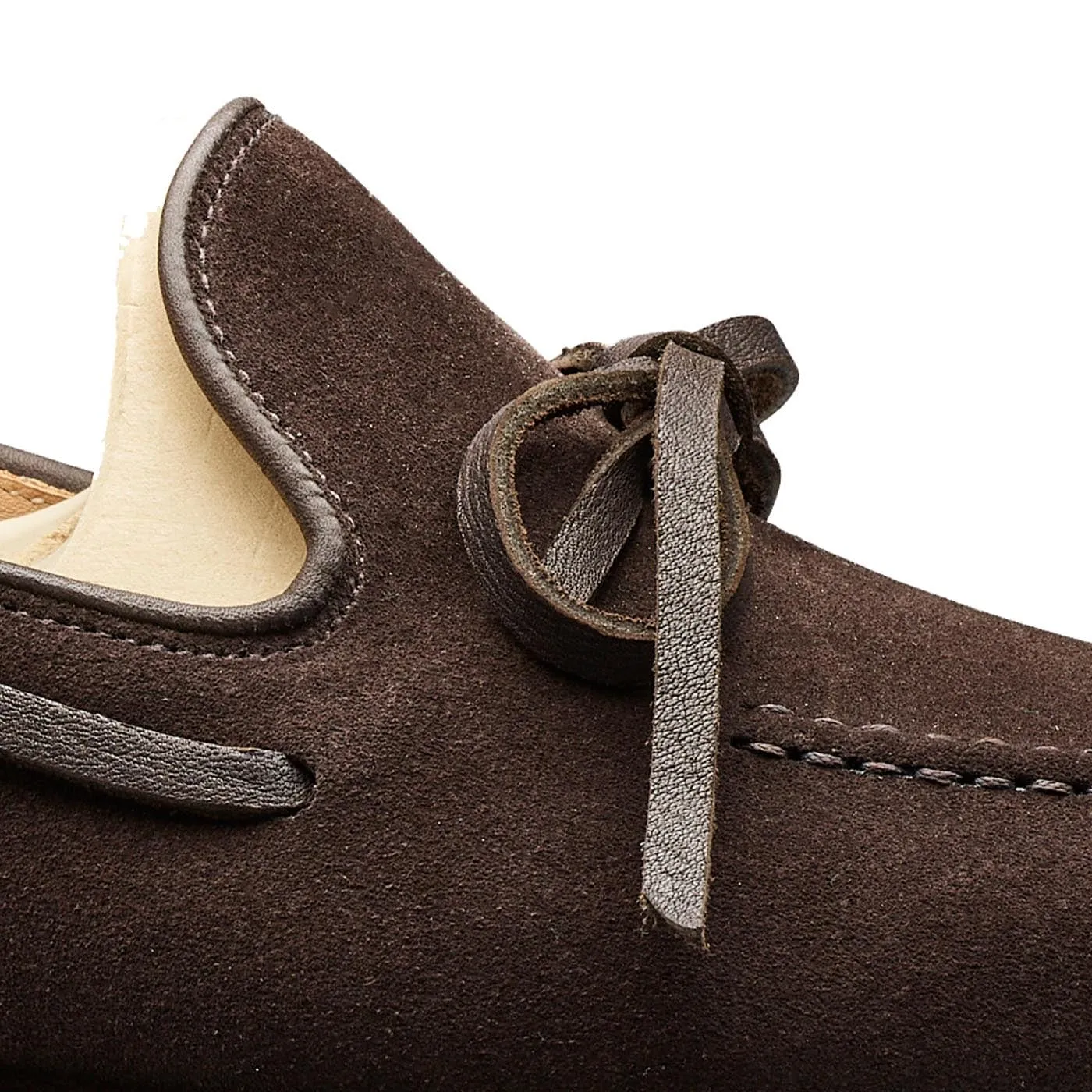 Walk Bold Southport Dark Oak Suede