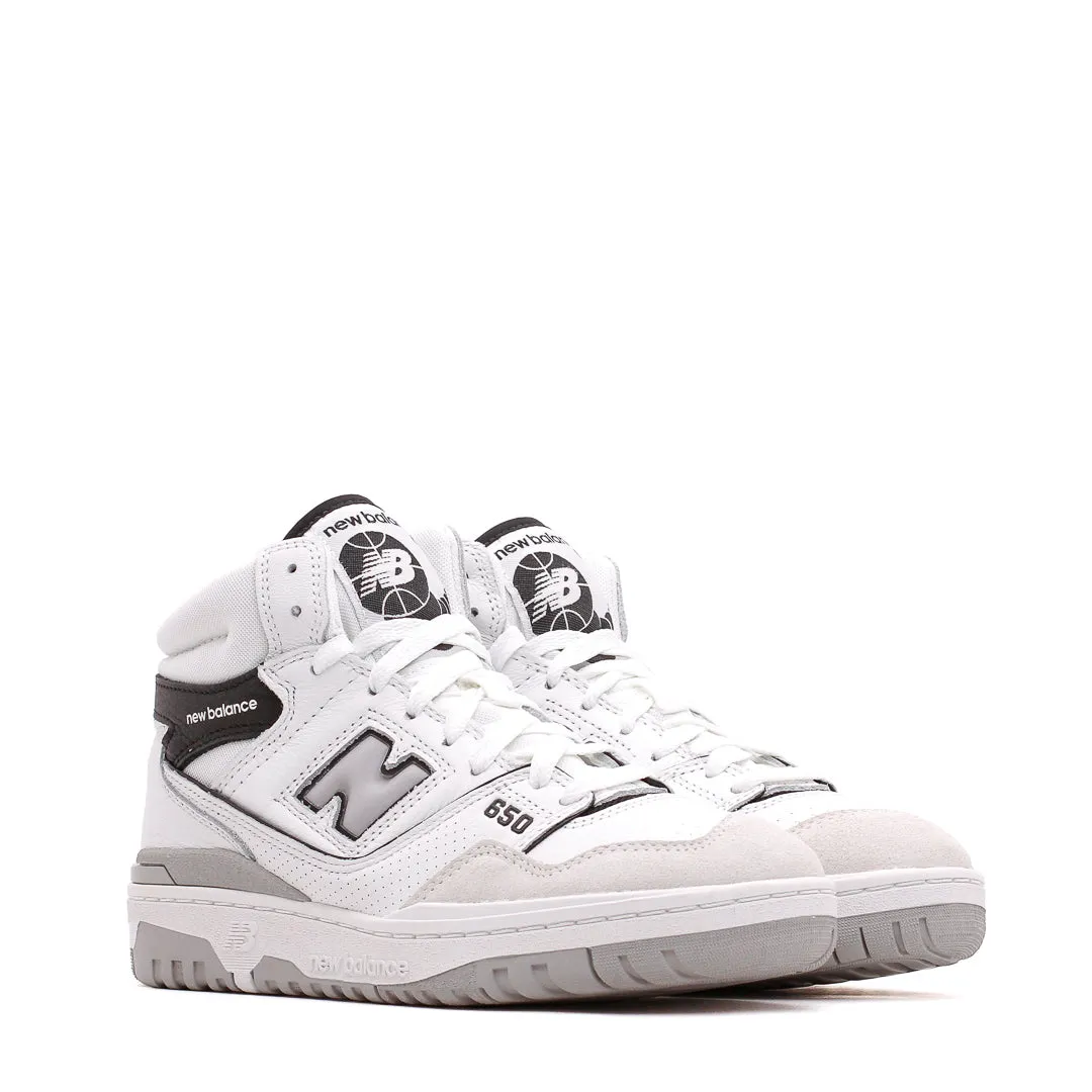 aerobic exercise shoe suitability Comfortable Midsole New Balance Men 650R White BB650RWH