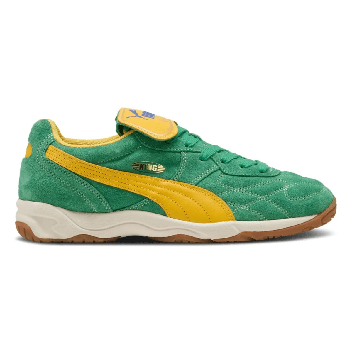 Market Stroll Puma Men's King Indoor Royalty Archive Green/Yellow Sizzle