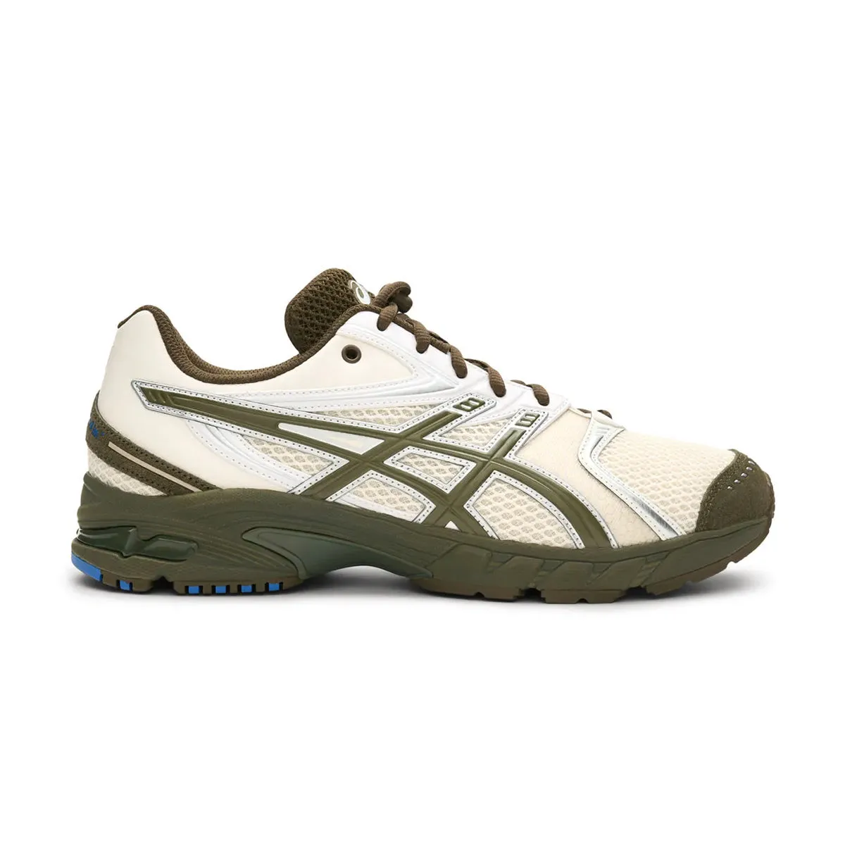   Temptation Vacation GEL-DS Trainer 14 'Cream Olive Canvas' Perforated Tongue Design