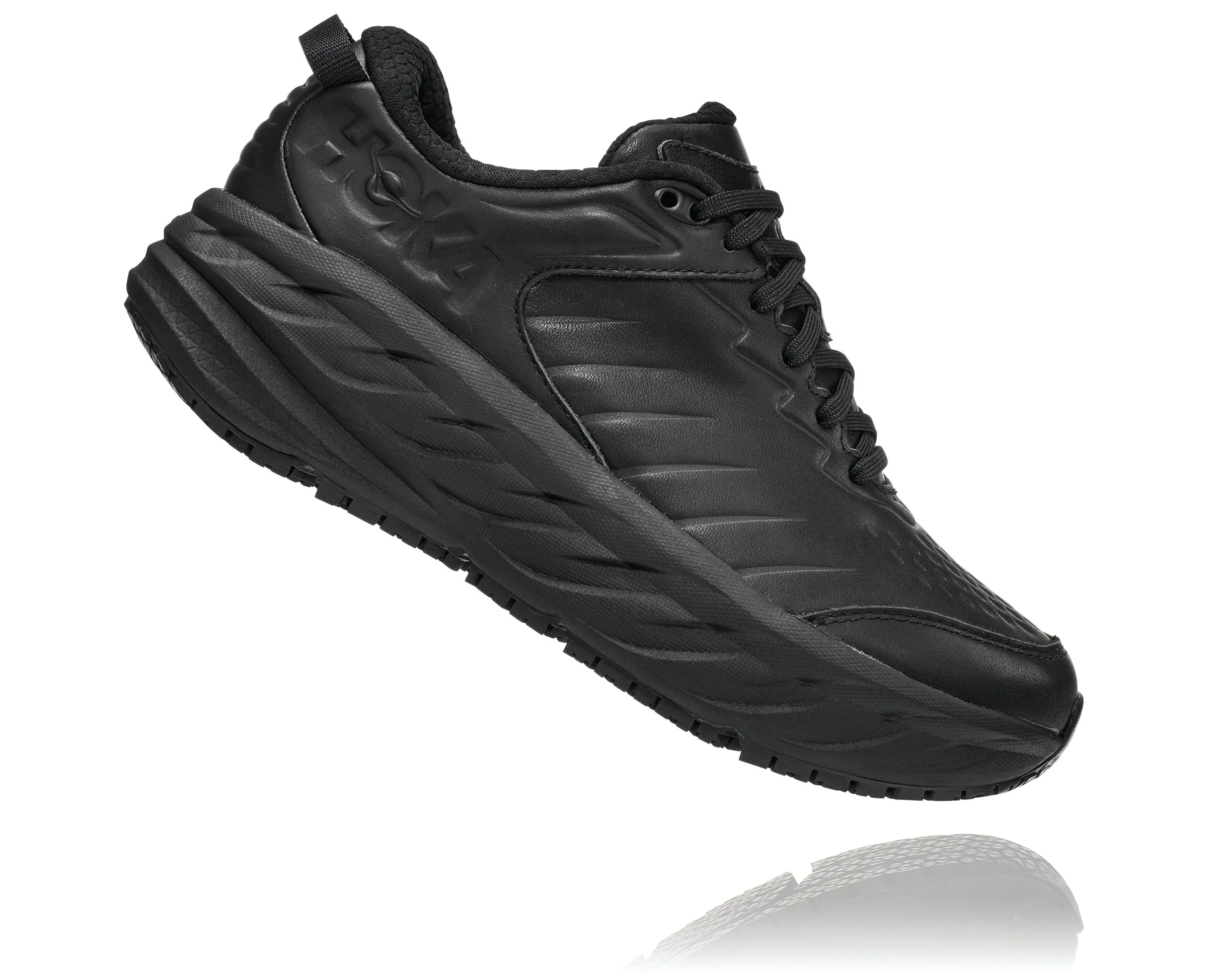 tapered running shoes anti - static shoes HOKA BONDI SR (SLIP RESISTANCE) WIDE WOMEN