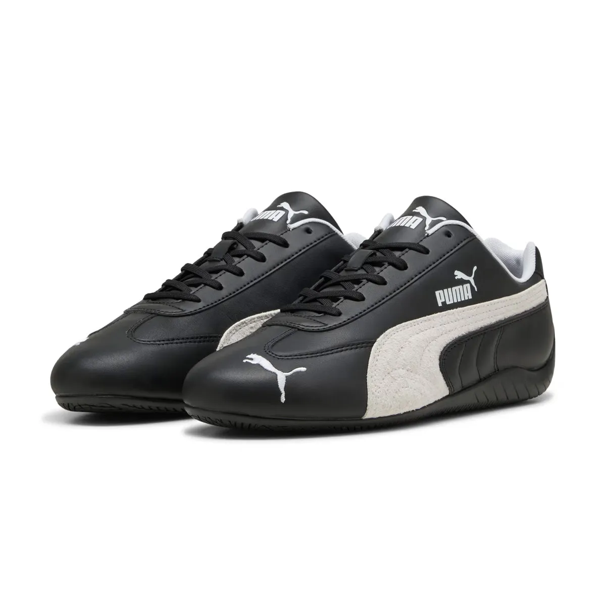 Everyday Wear Neutral Colorways Speedcat Leather 'Black White'